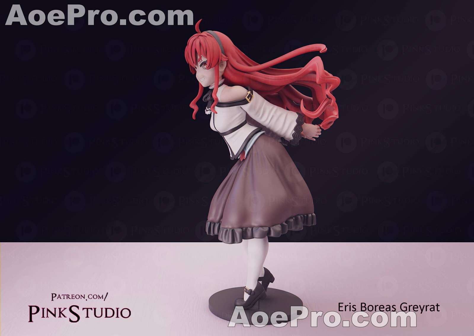 图片[4]|Pink Studio - Eris Boreas Greyrat - Mushoko Tensei – 3D PRINTABLE Figure STL - NXlfB1|NXlfB1