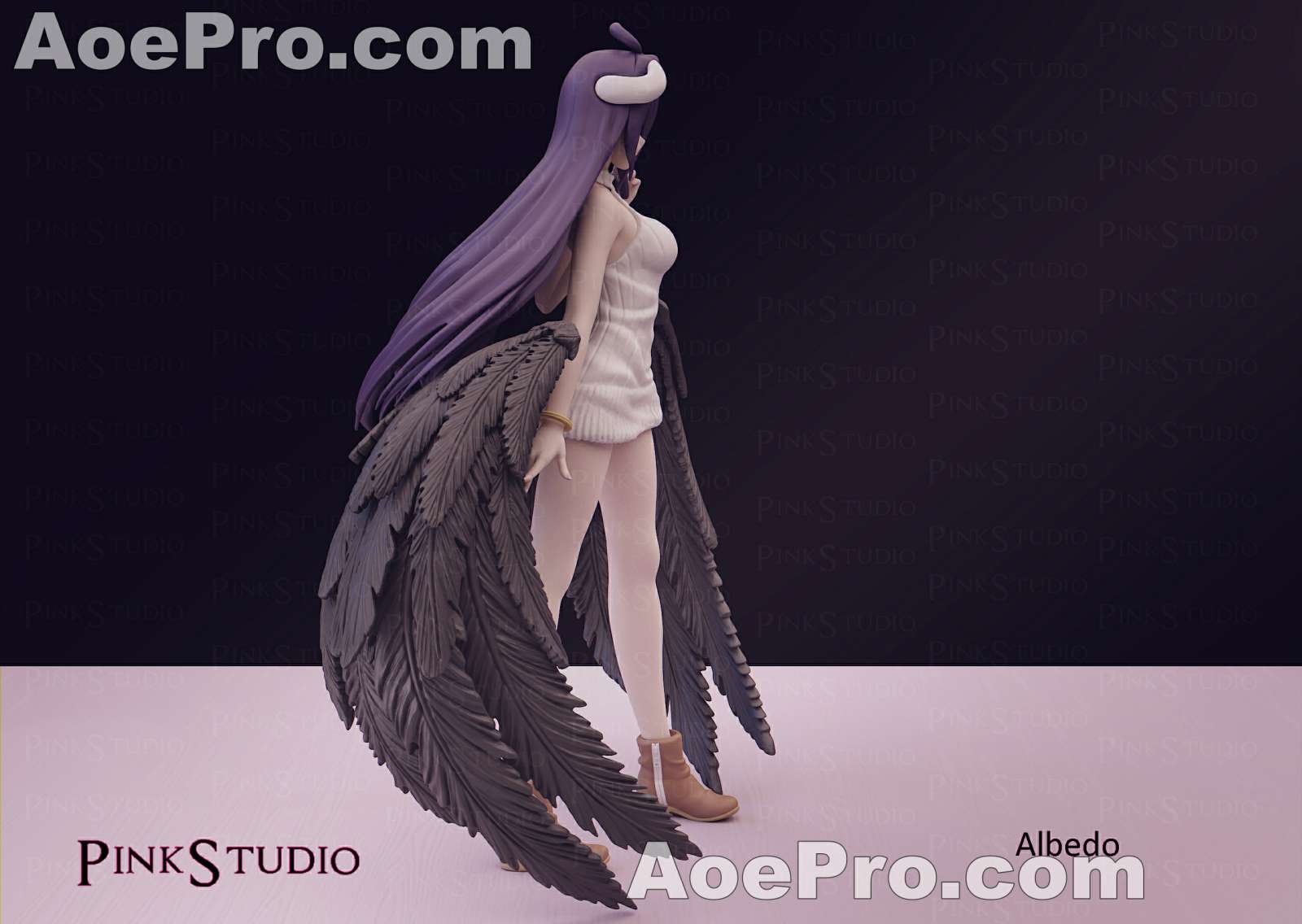 图片[3]|Pink Studio - Albedo Overlord – 3D PRINTABLE Figure STL - NXlfB1|NXlfB1