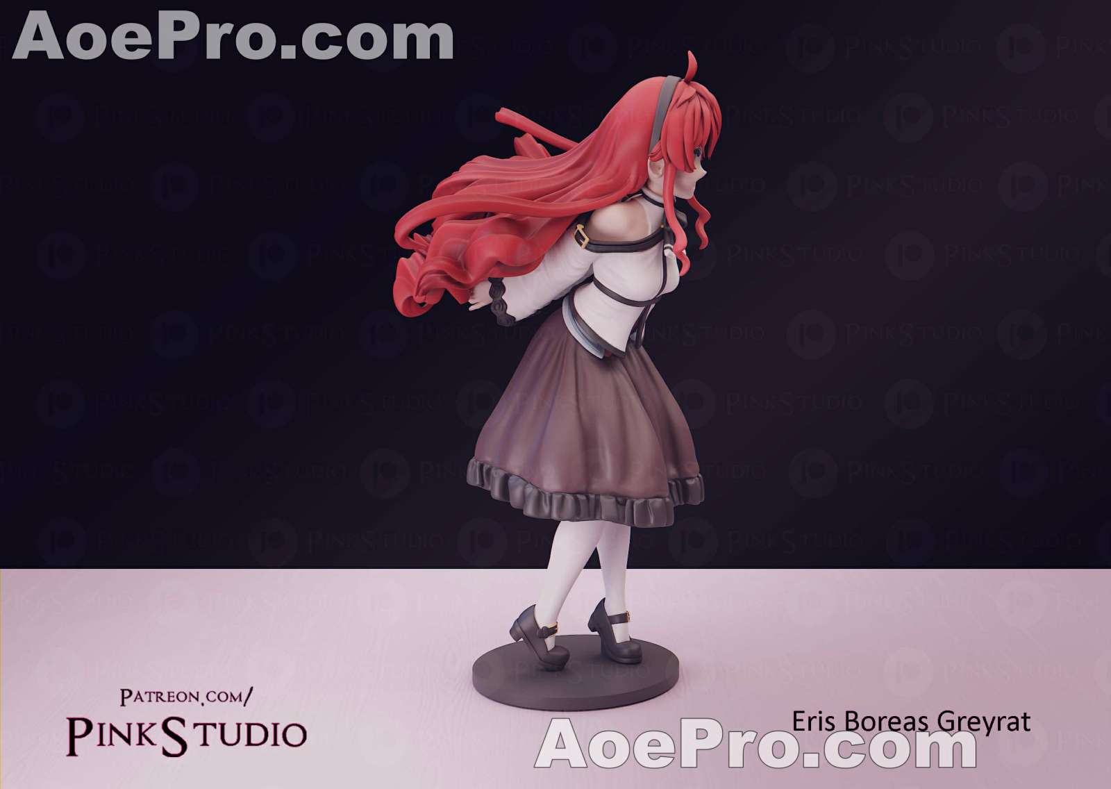 图片[2]|Pink Studio - Eris Boreas Greyrat - Mushoko Tensei – 3D PRINTABLE Figure STL - NXlfB1|NXlfB1