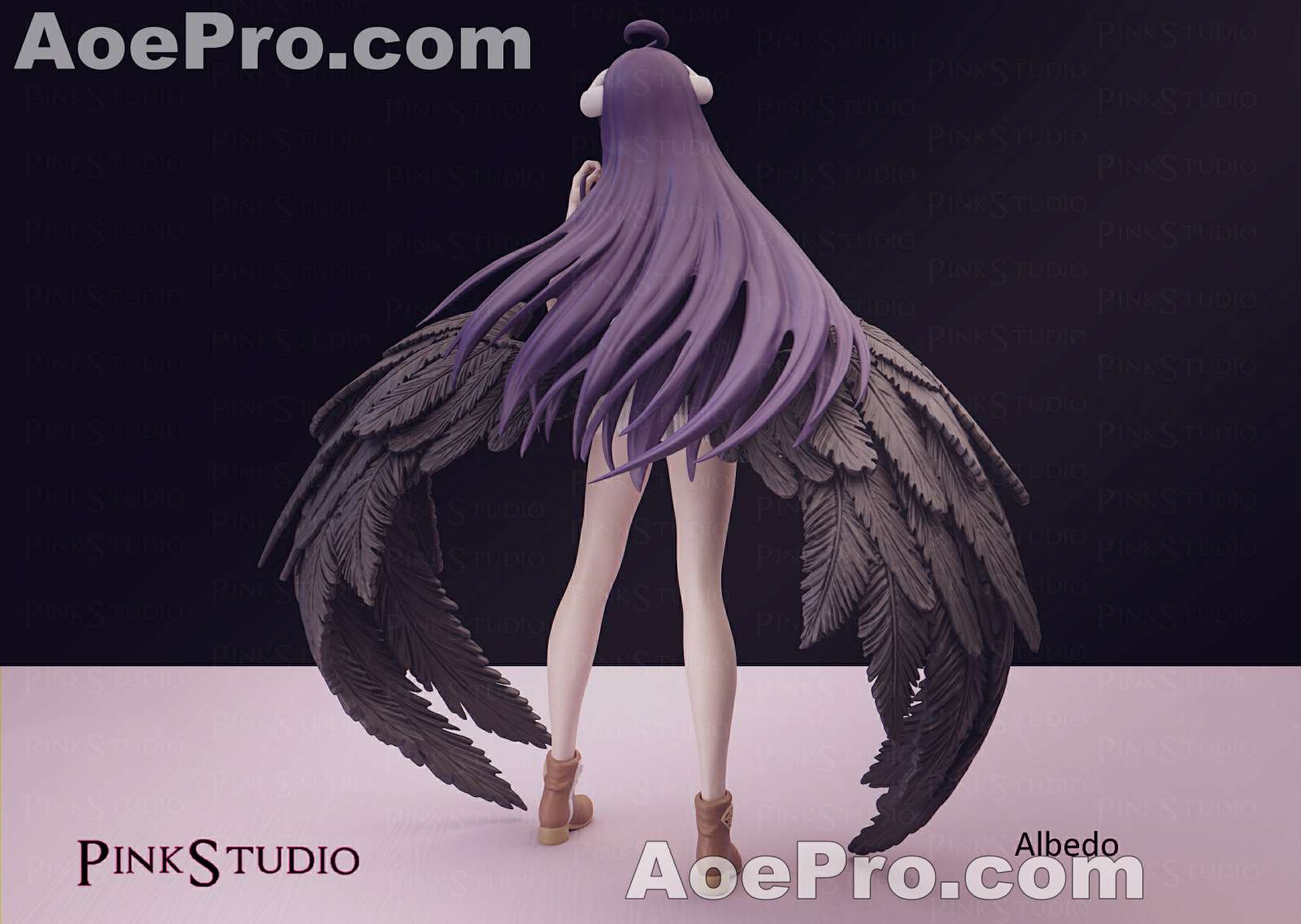 图片[4]|Pink Studio - Albedo Overlord – 3D PRINTABLE Figure STL - NXlfB1|NXlfB1