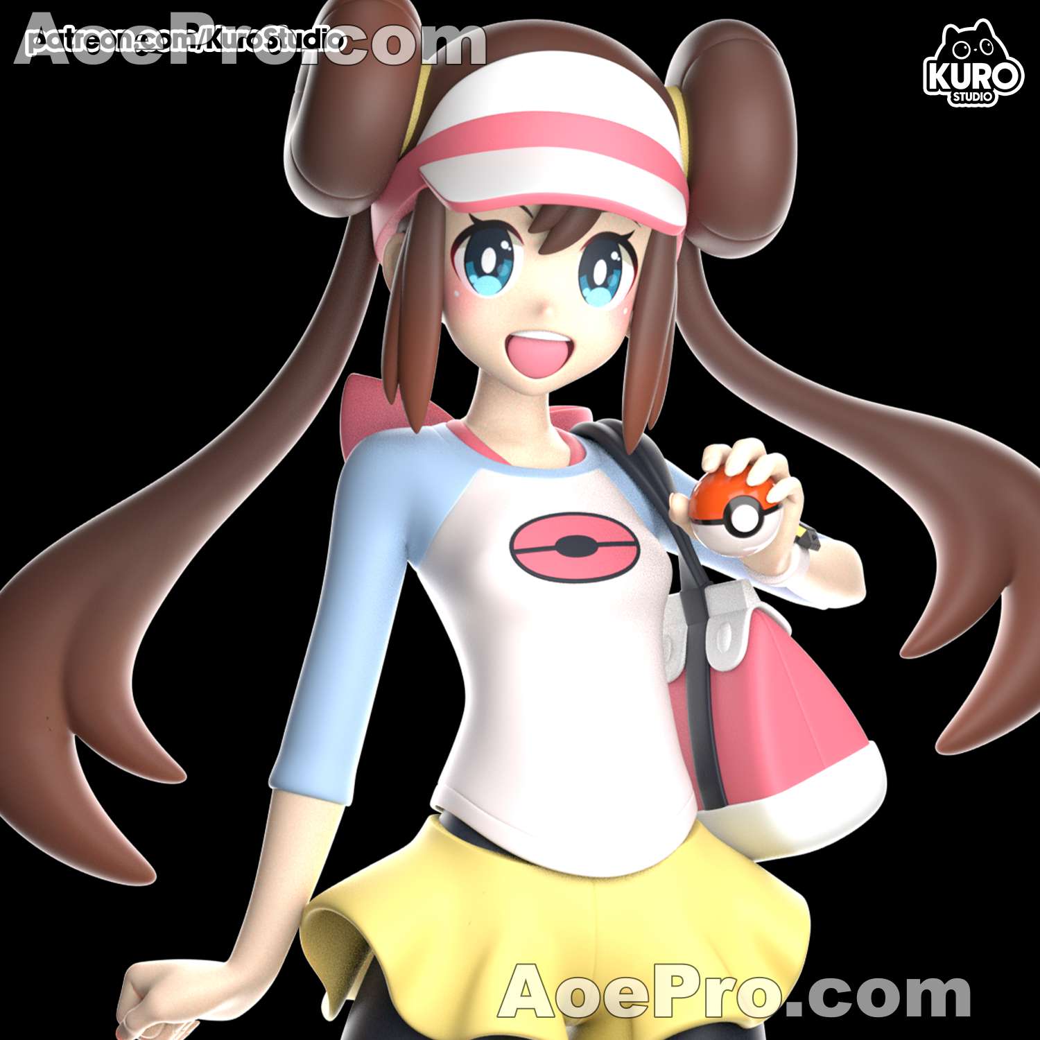 图片[2]|Kuro Studio - Rosa & Snivy – 3D Print Model Figure STL - NXlfB1|NXlfB1