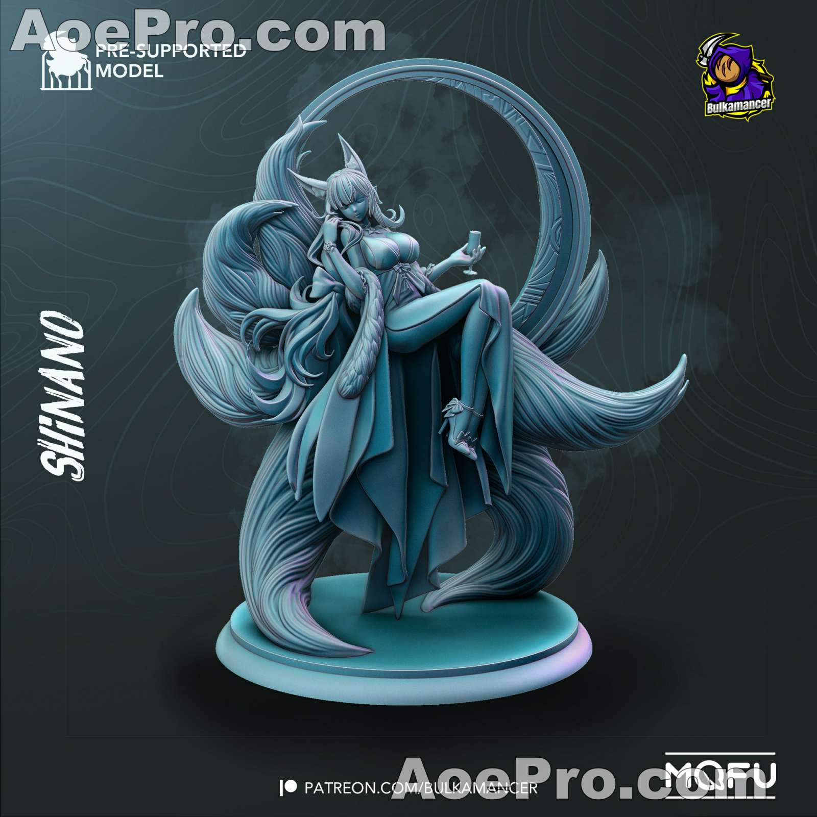 图片[1]|Bulkamancer Sculpts - shinano no supports – 3D PRINTABLE Figure STL - NXlfB1|NXlfB1