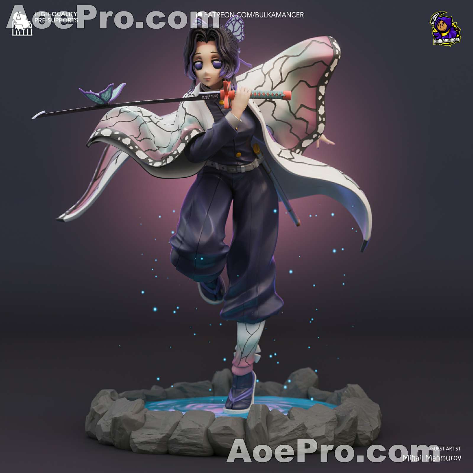 图片[4]|Bulkamancer Sculpts - Shinobu Kocho – 3D PRINTABLE Figure STL - NXlfB1|NXlfB1