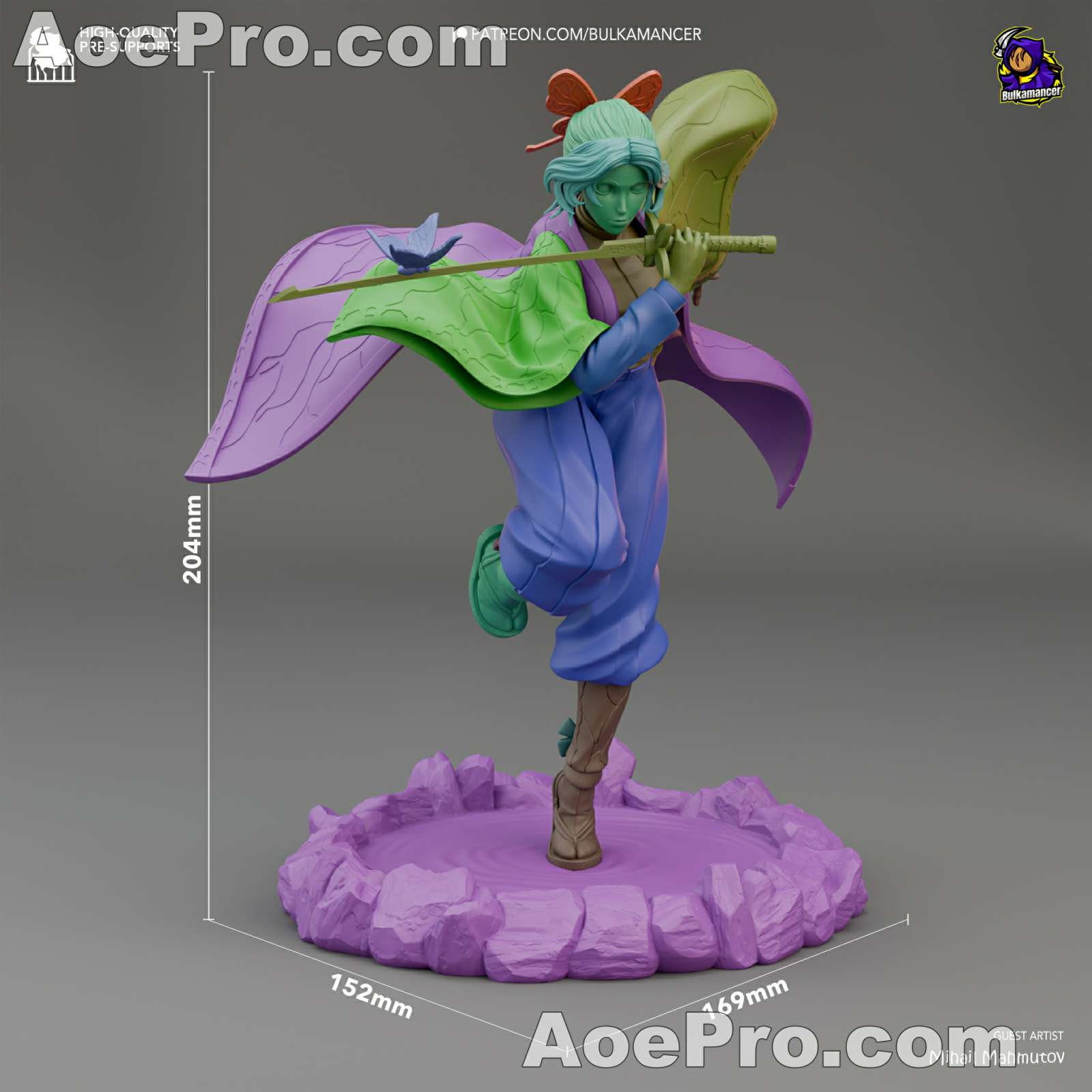 图片[7]|Bulkamancer Sculpts - Shinobu Kocho – 3D PRINTABLE Figure STL - NXlfB1|NXlfB1