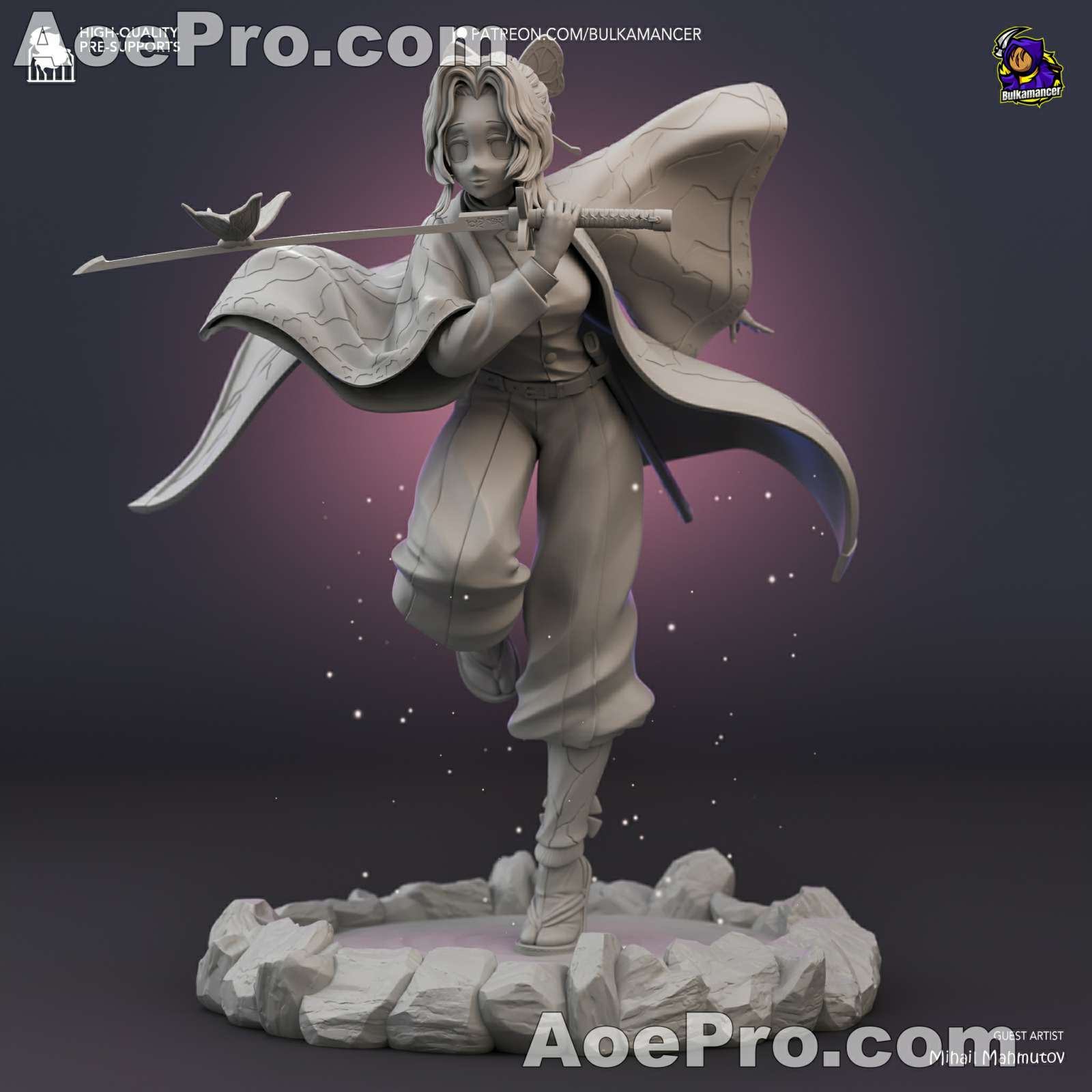 图片[10]|Bulkamancer Sculpts - Shinobu Kocho – 3D PRINTABLE Figure STL - NXlfB1|NXlfB1