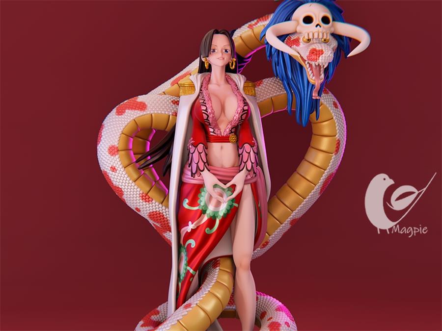 Magpie - Boa Hancock – 3D Print Model Figure STL - NXlfB1|NXlfB1