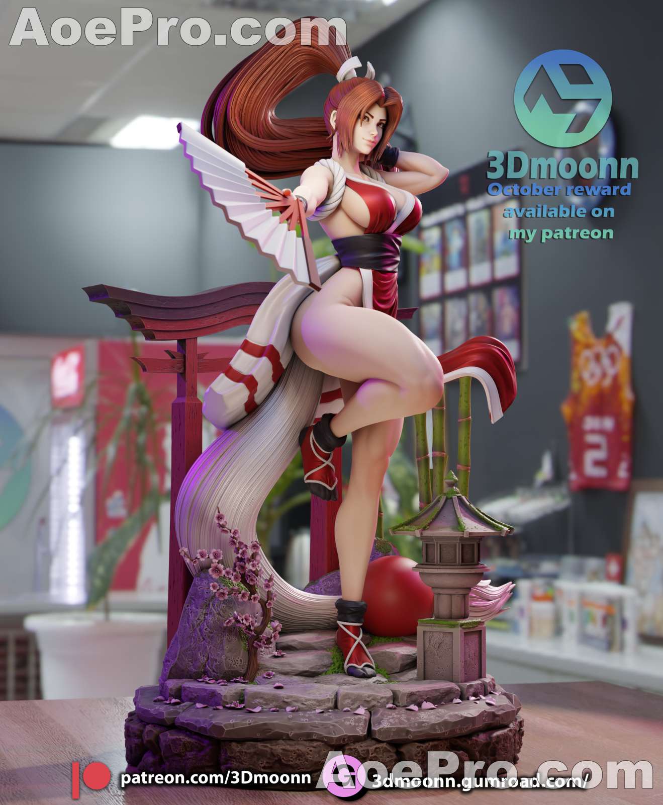 图片[2]|3Dmoonn Mai Shiranui - The King of Fighters - NXlfB1|NXlfB1