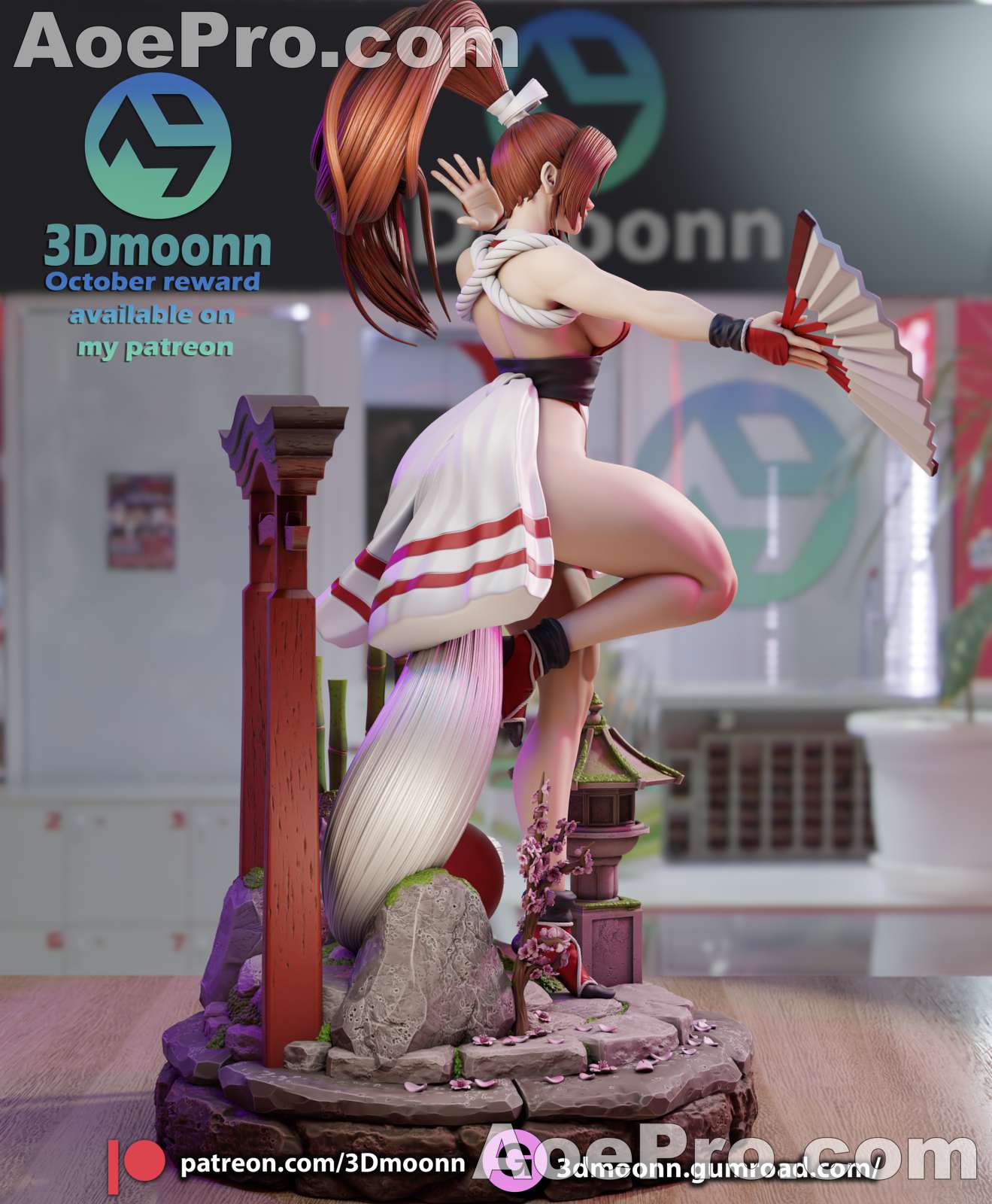 图片[4]|3Dmoonn Mai Shiranui - The King of Fighters - NXlfB1|NXlfB1