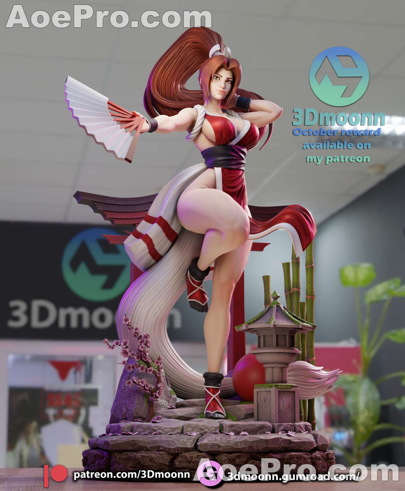 图片[5]|3Dmoonn Mai Shiranui - The King of Fighters - NXlfB1|NXlfB1