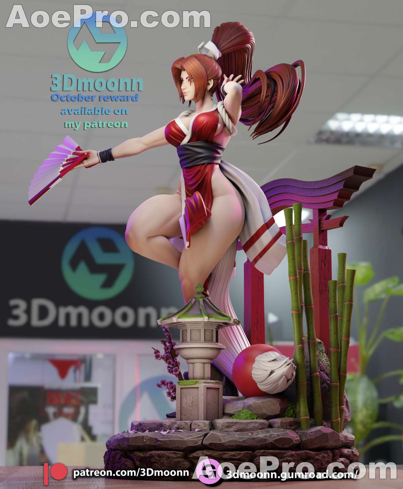 图片[6]|3Dmoonn Mai Shiranui - The King of Fighters - NXlfB1|NXlfB1