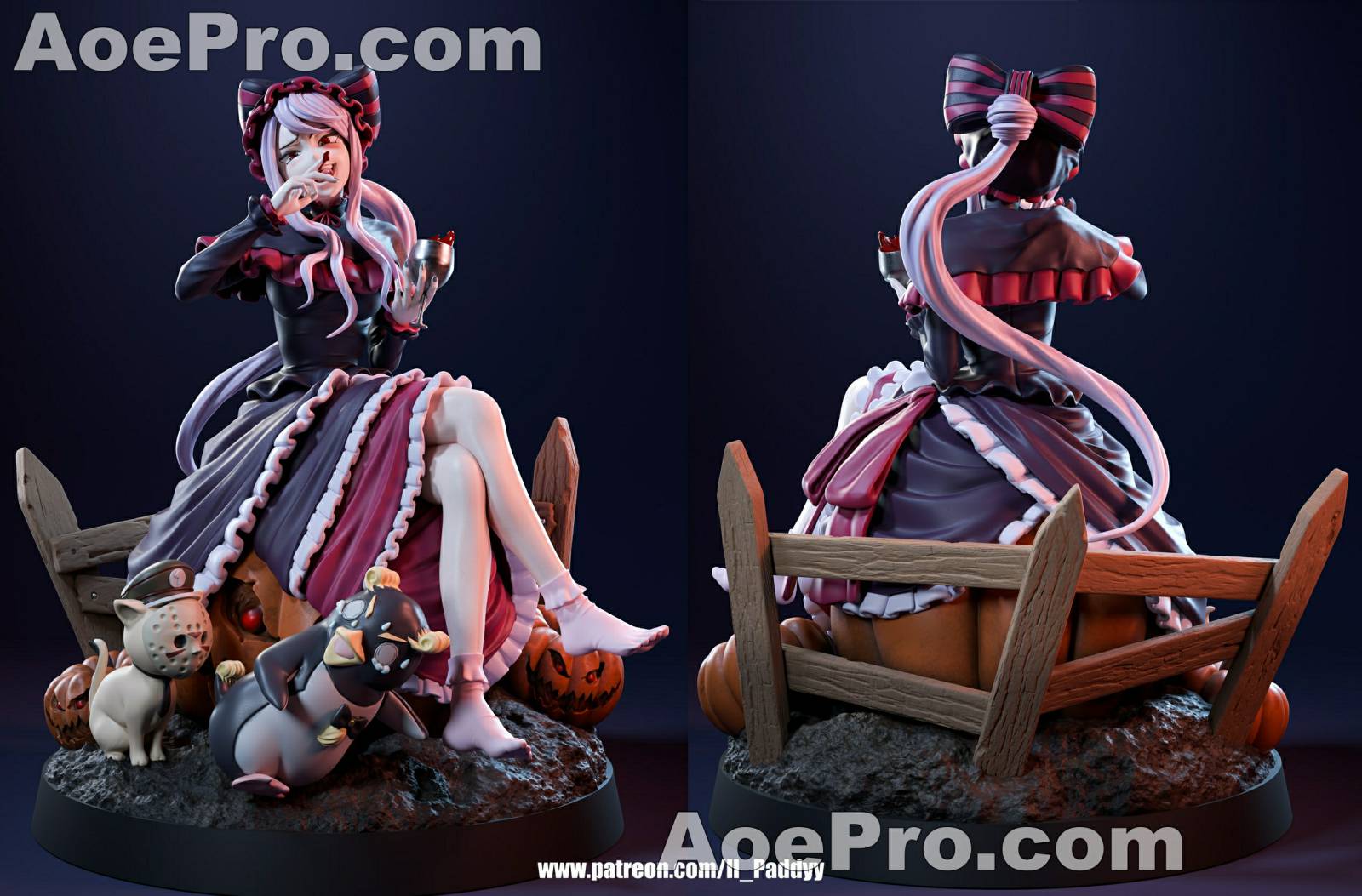 图片[1]|IL-Paddyy Shalltear Bloodfallen – 3D Print Model Figure STL - NXlfB1|NXlfB1