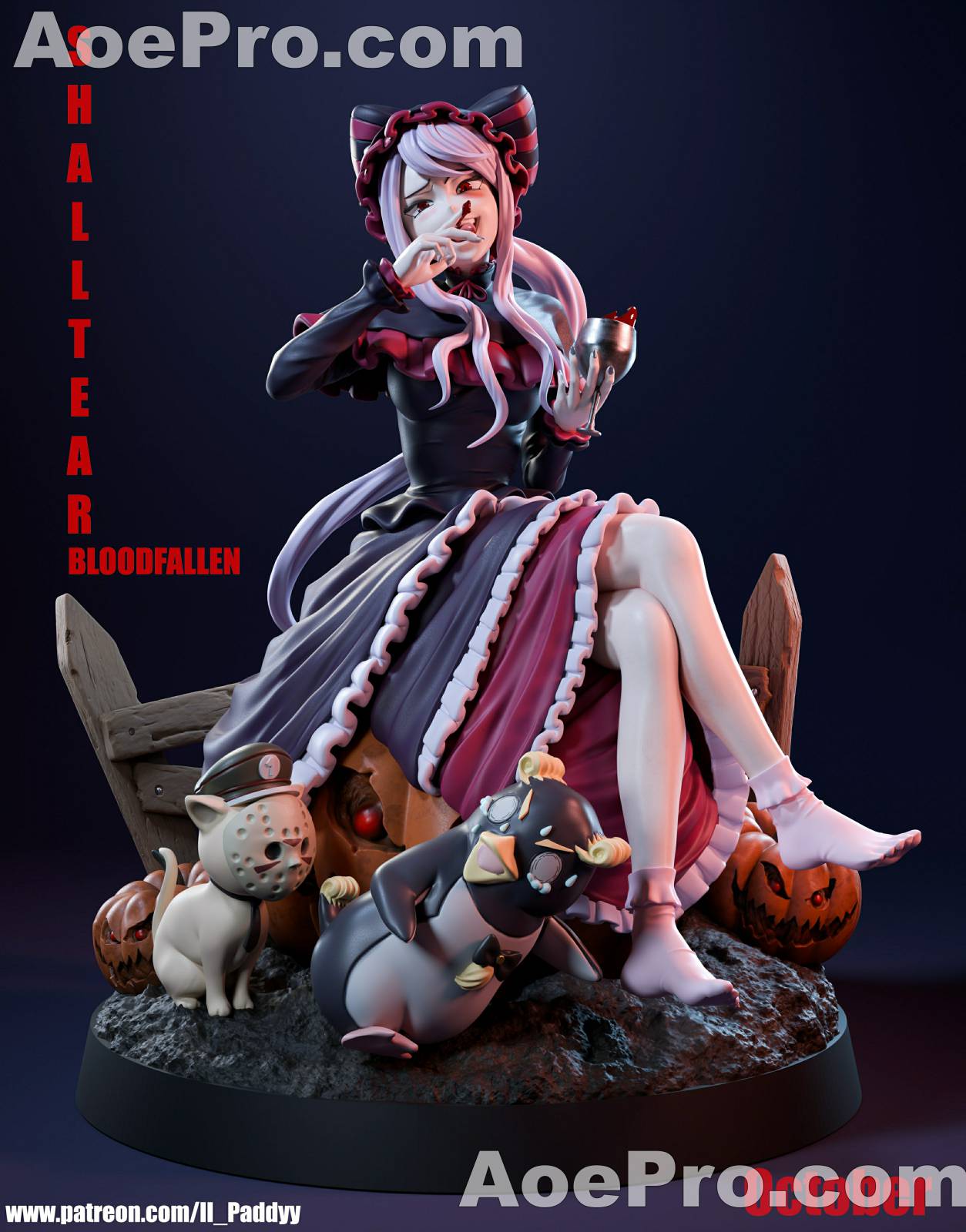 图片[2]|IL-Paddyy Shalltear Bloodfallen – 3D Print Model Figure STL - NXlfB1|NXlfB1