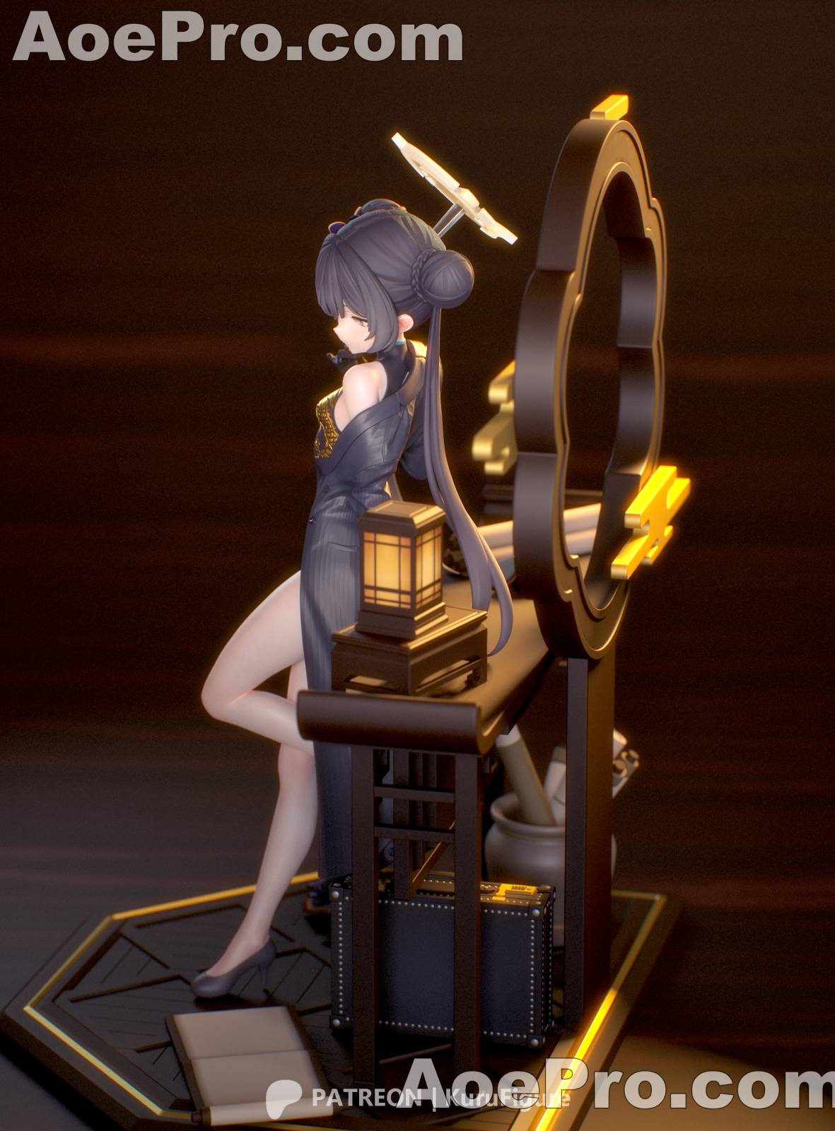 图片[1]|Kuru Figure - Ryuuge Kisaki - 3D Print Model - NXlfB1|NXlfB1