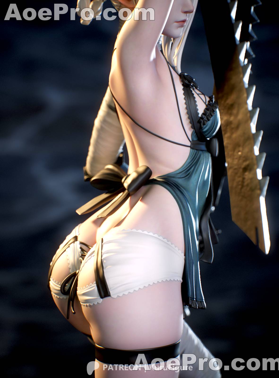 图片[2]|Kuru Figure - Kaine from Nier Replicant - 3D Print Model - NXlfB1|NXlfB1