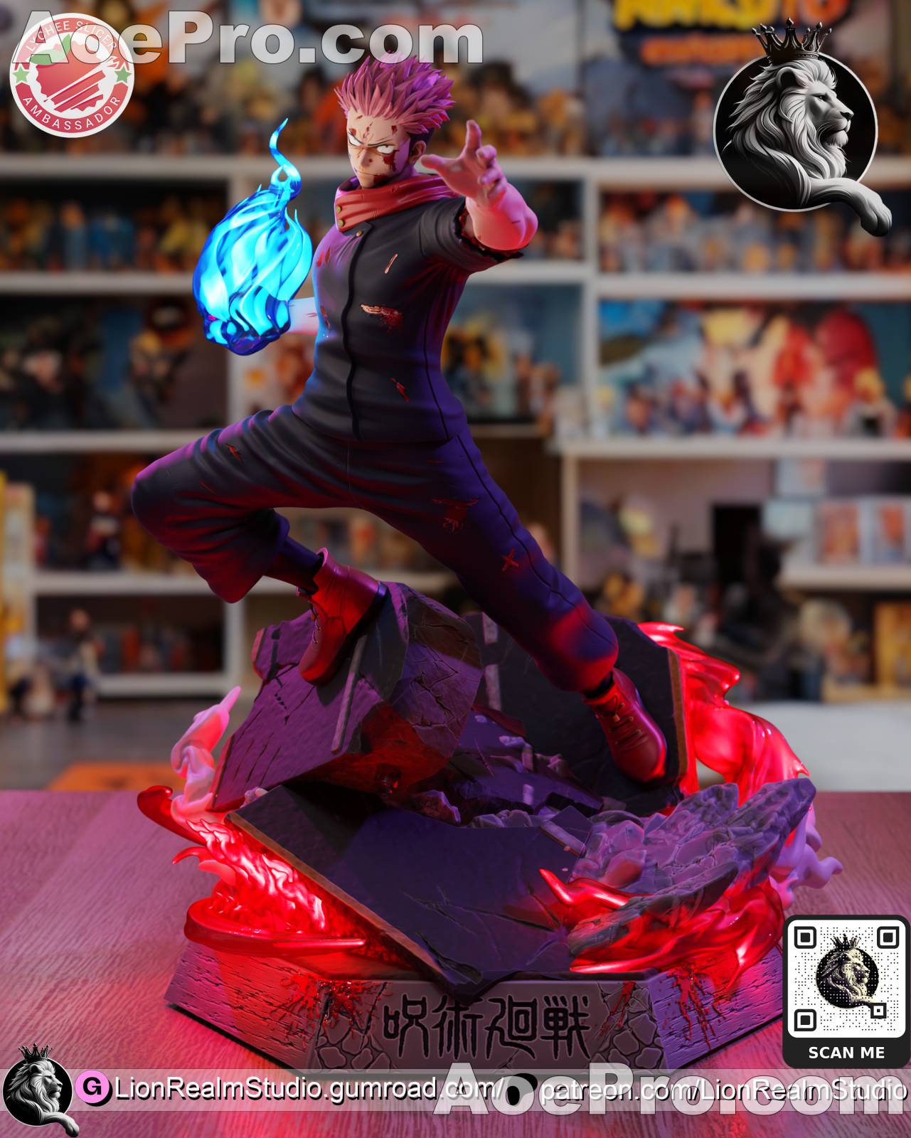 图片[4]|LionRealm Studio- Yuji Itadori – 3D Print Model Figure - NXlfB1|NXlfB1