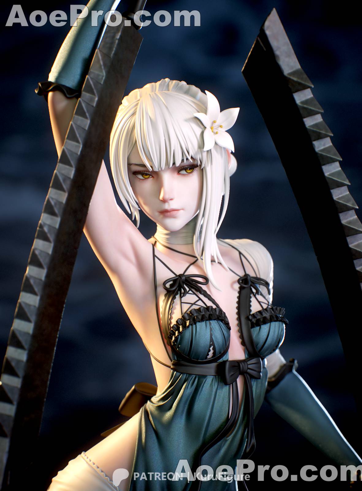 图片[3]|Kuru Figure - Kaine from Nier Replicant - 3D Print Model - NXlfB1|NXlfB1