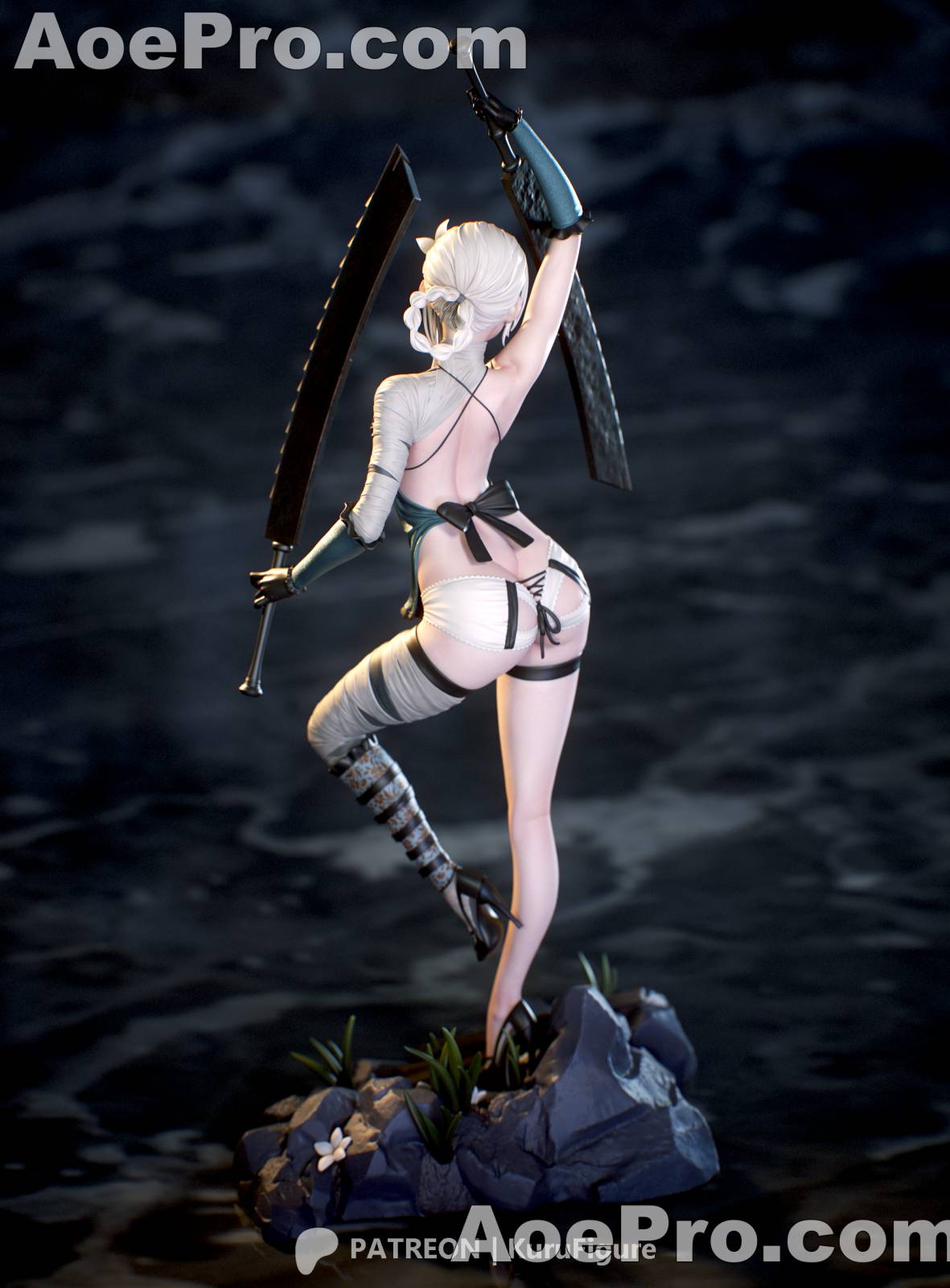 图片[4]|Kuru Figure - Kaine from Nier Replicant - 3D Print Model - NXlfB1|NXlfB1