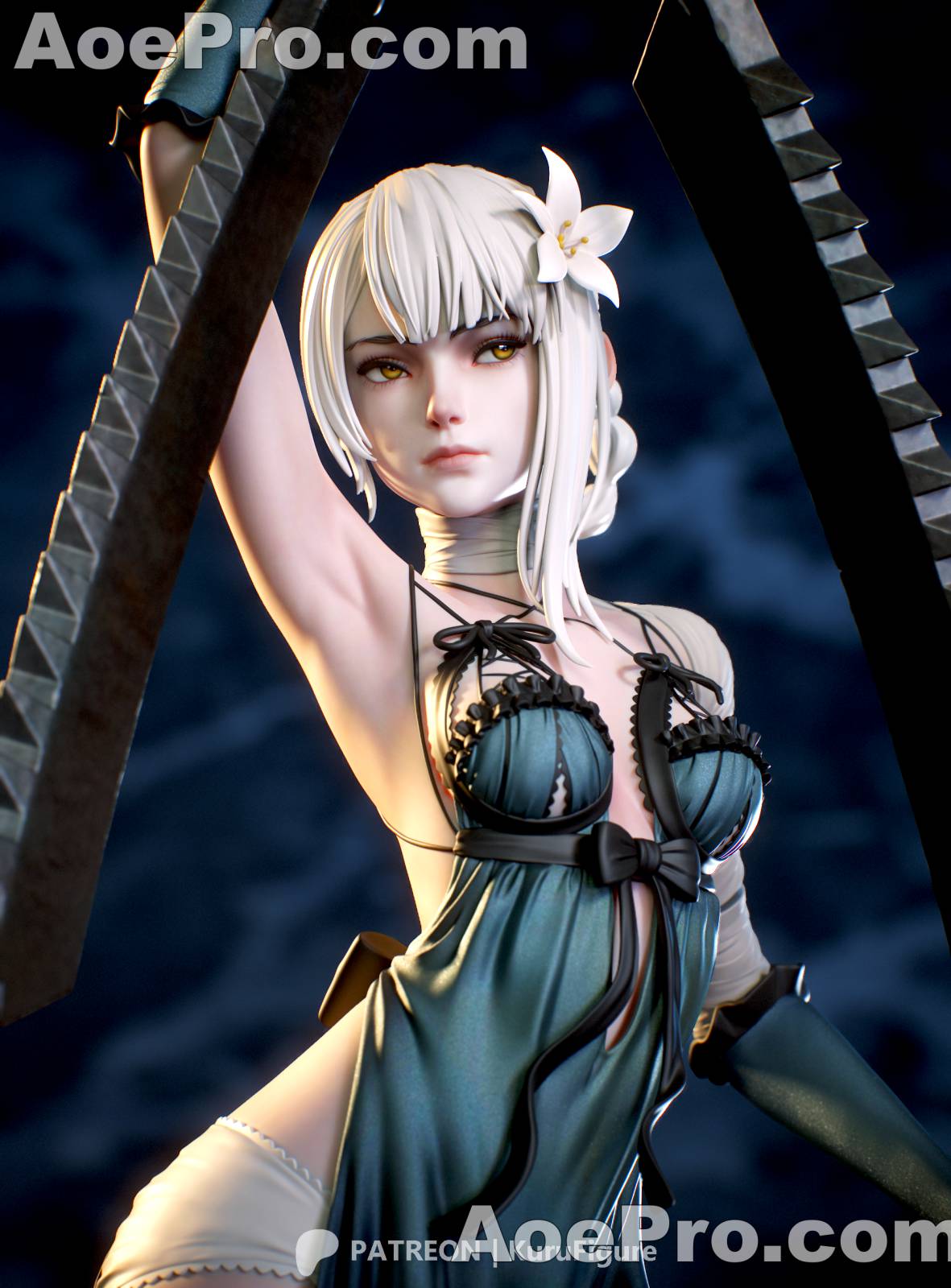 图片[5]|Kuru Figure - Kaine from Nier Replicant - 3D Print Model - NXlfB1|NXlfB1