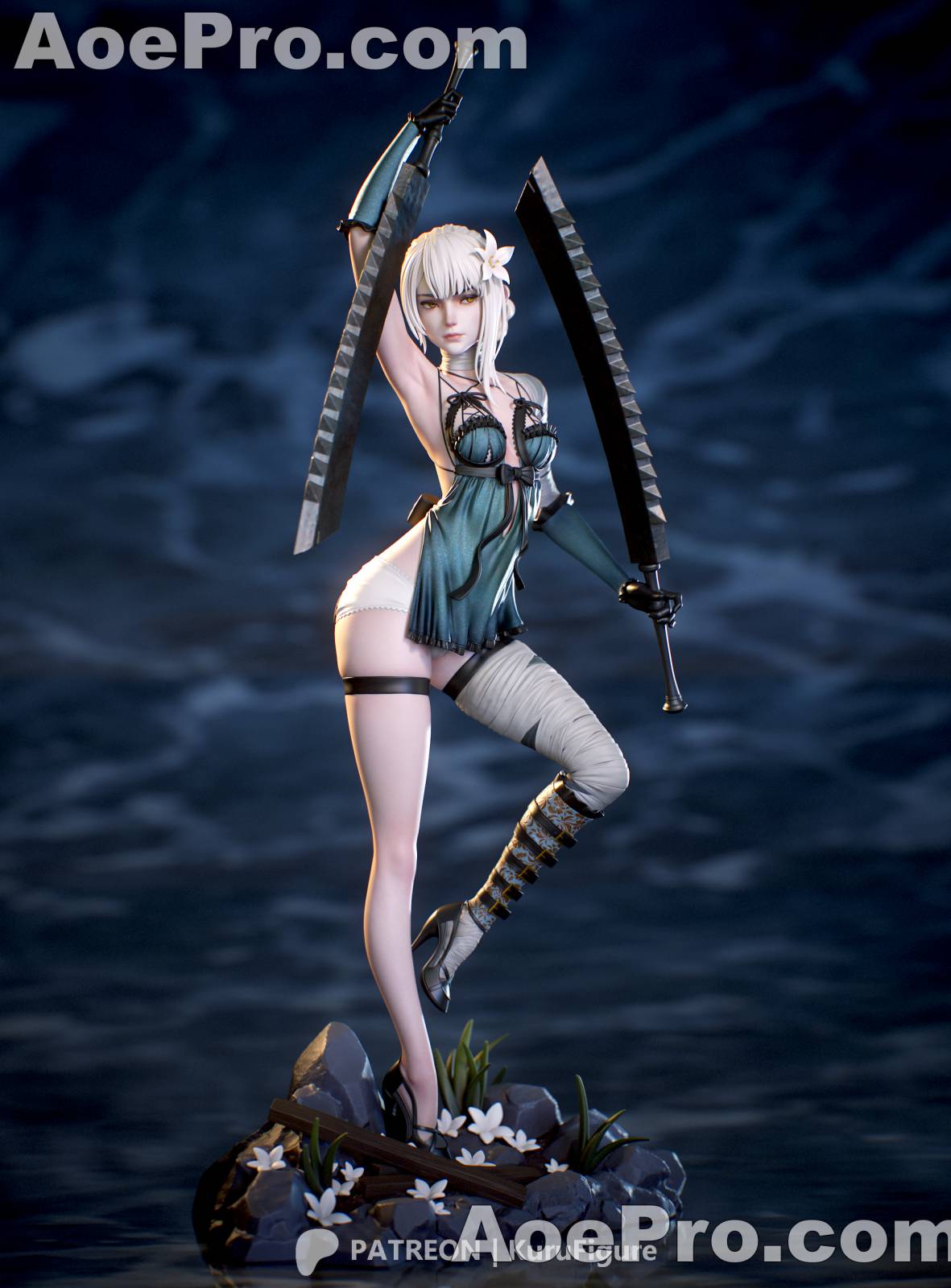 图片[7]|Kuru Figure - Kaine from Nier Replicant - 3D Print Model - NXlfB1|NXlfB1