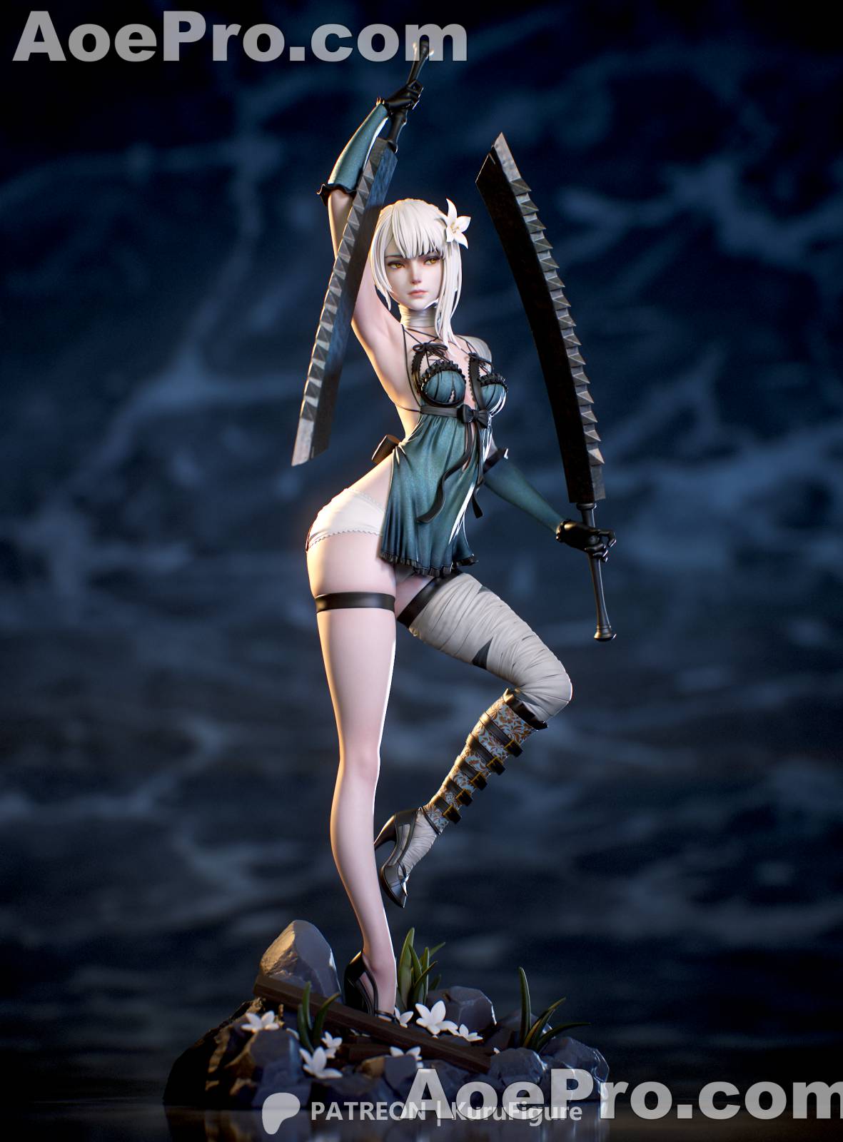 图片[10]|Kuru Figure - Kaine from Nier Replicant - 3D Print Model - NXlfB1|NXlfB1