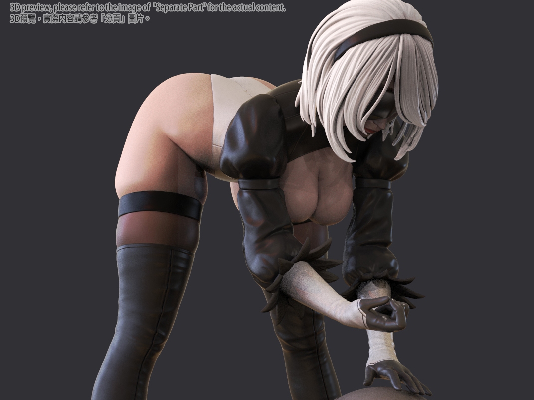 2B - Ahyodoomlord – 3D Print Model Figure - NXlfB1|NXlfB1