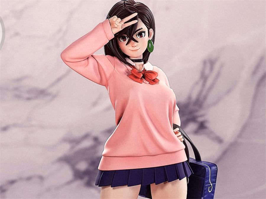 Peach_FigureDandadanMomo_Ayase – 3D Print Model Figure - NXlfB1|NXlfB1