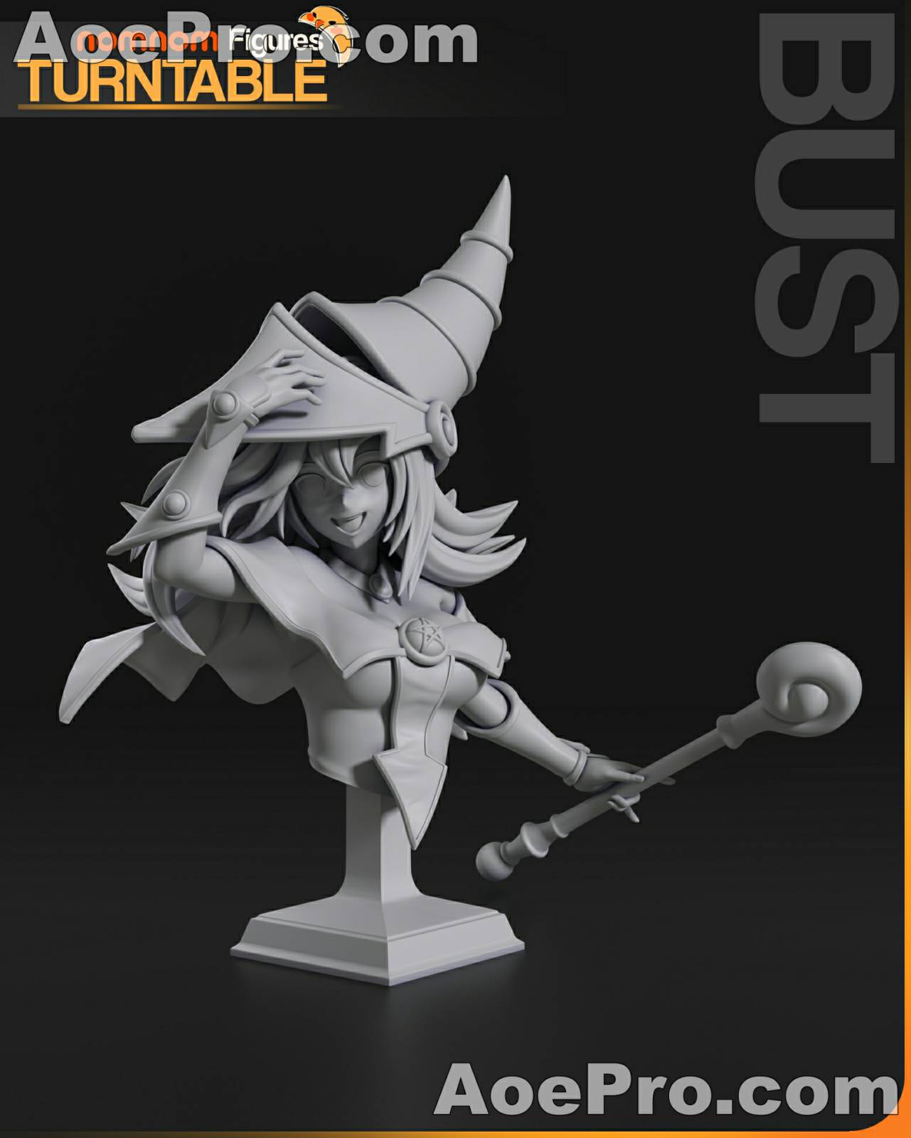 图片[1]|Nomnom_FiguresDark_Magician_GirlYuGiOh – 3D Print Model Figure - NXlfB1|NXlfB1