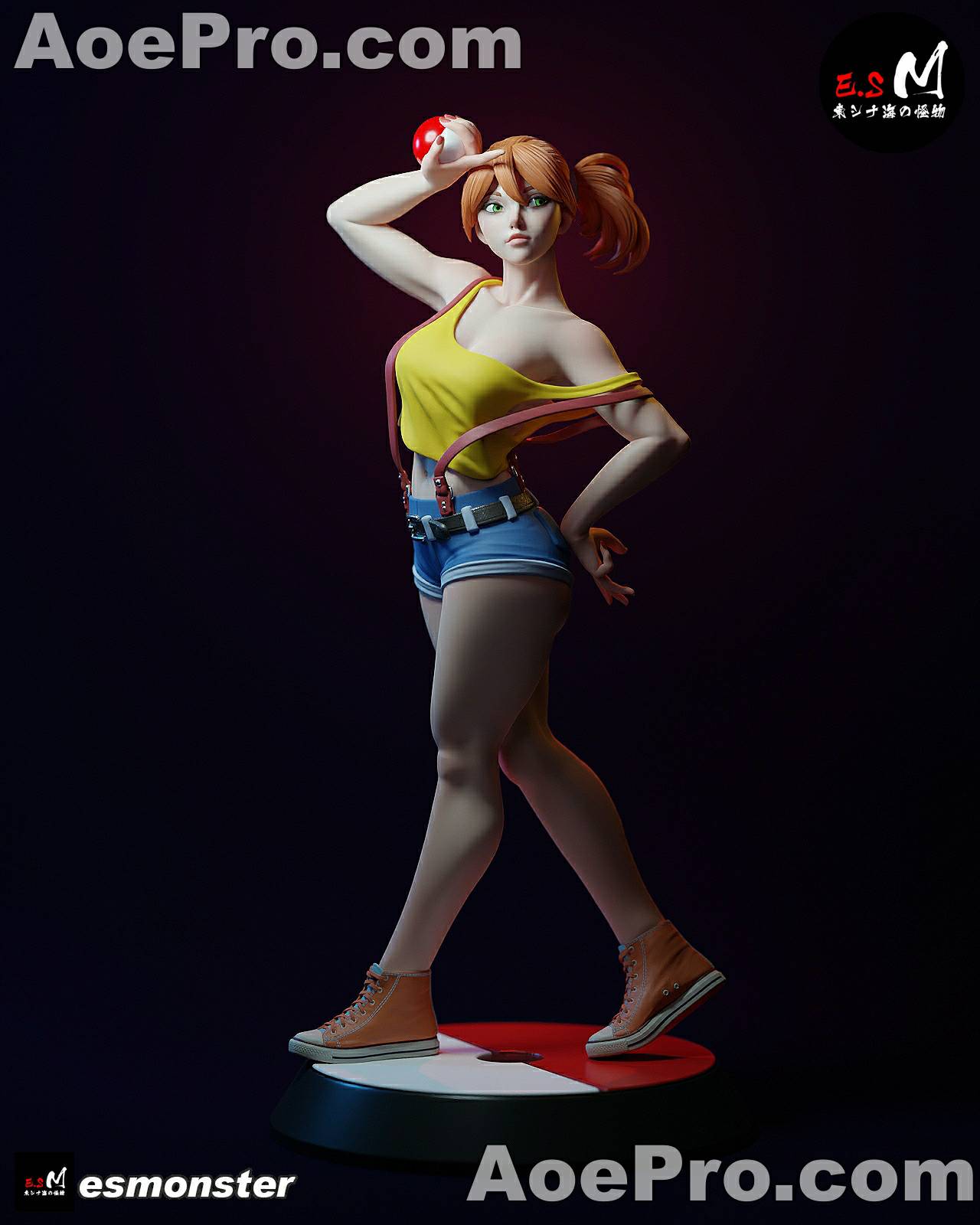 图片[1]|E.S Monster FAN_Misty – 3D Print Model Figure - NXlfB1|NXlfB1