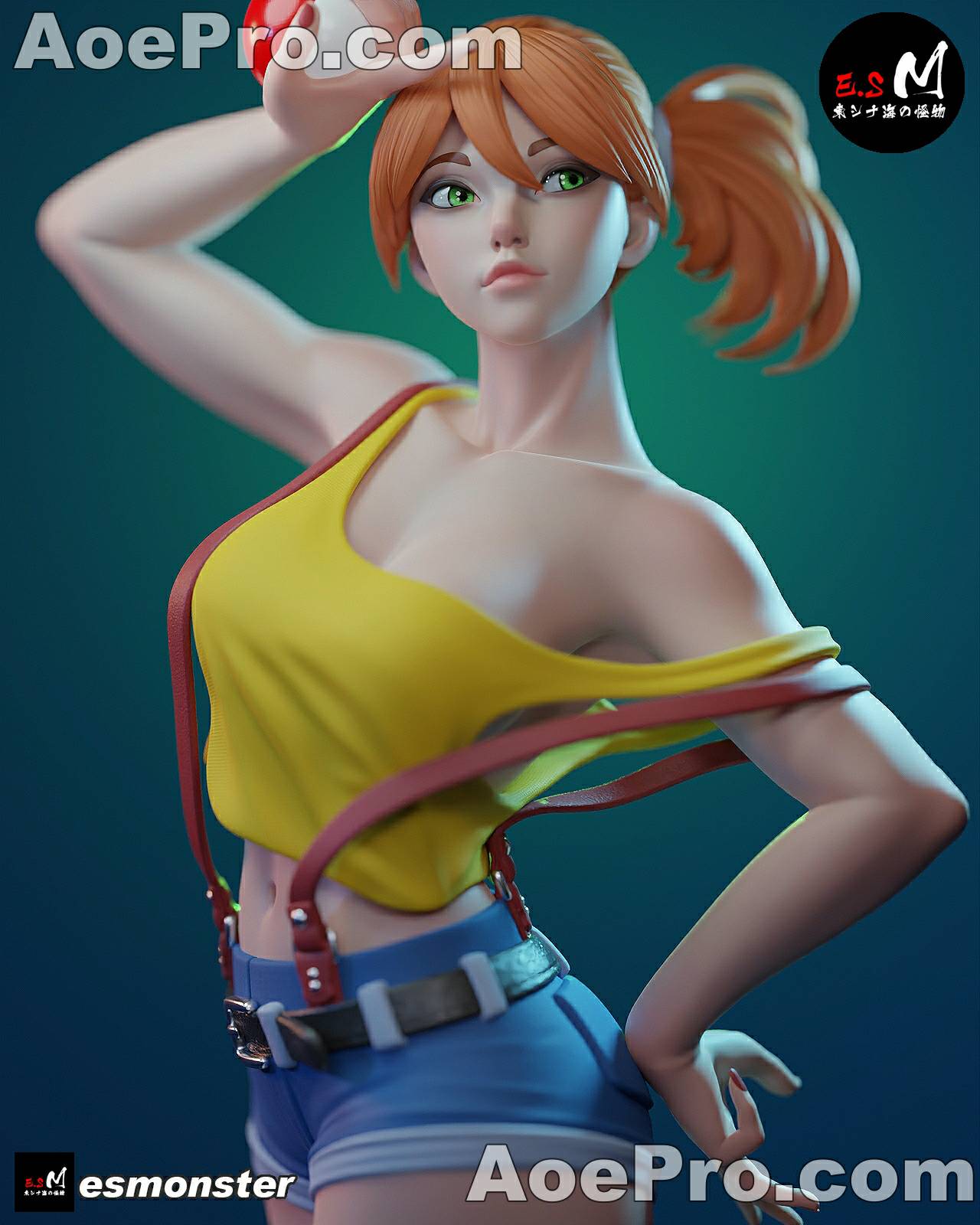 图片[2]|E.S Monster FAN_Misty – 3D Print Model Figure - NXlfB1|NXlfB1