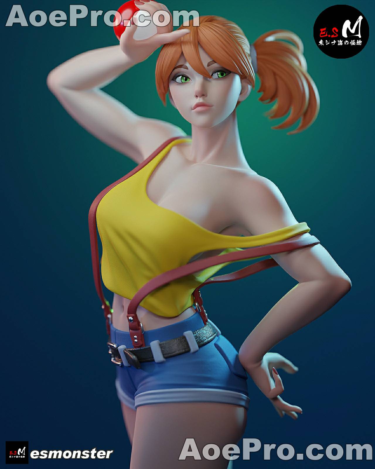 图片[6]|E.S Monster FAN_Misty – 3D Print Model Figure - NXlfB1|NXlfB1