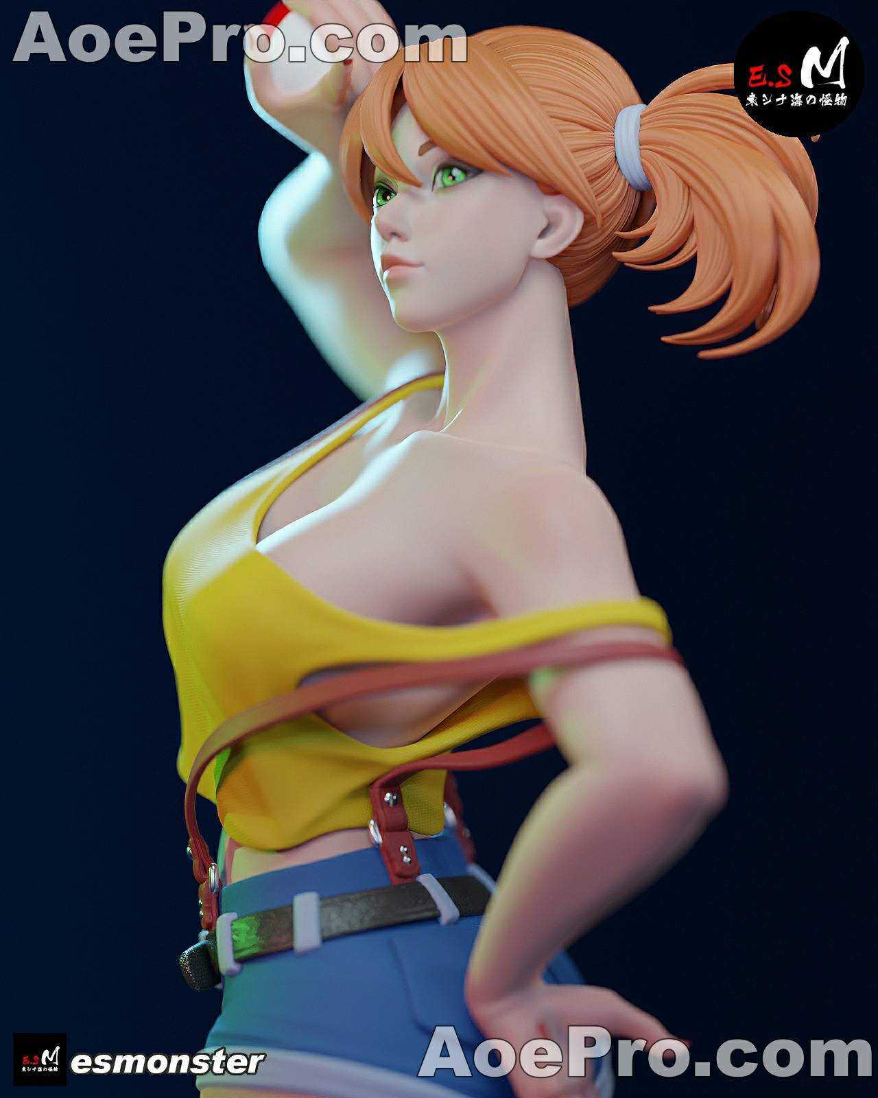 图片[12]|E.S Monster FAN_Misty – 3D Print Model Figure - NXlfB1|NXlfB1