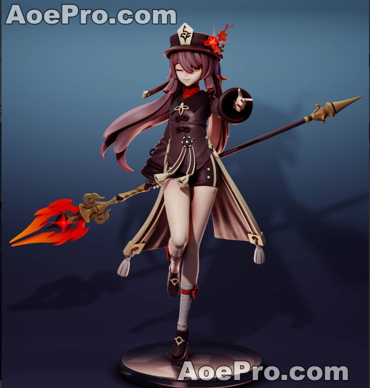 图片[7]|Hu_Tao_Lance_Fire_Genshin_Impact – 3D Print Model Figure - NXlfB1|NXlfB1