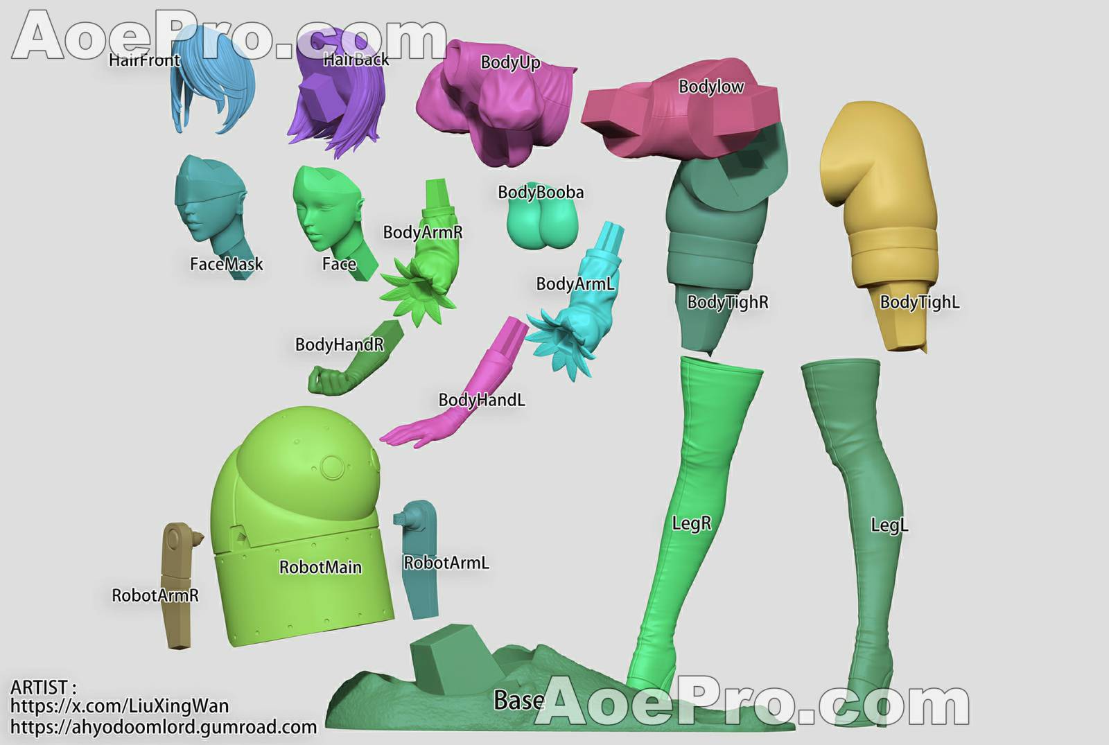 图片[9]|2B - Ahyodoomlord – 3D Print Model Figure - NXlfB1|NXlfB1