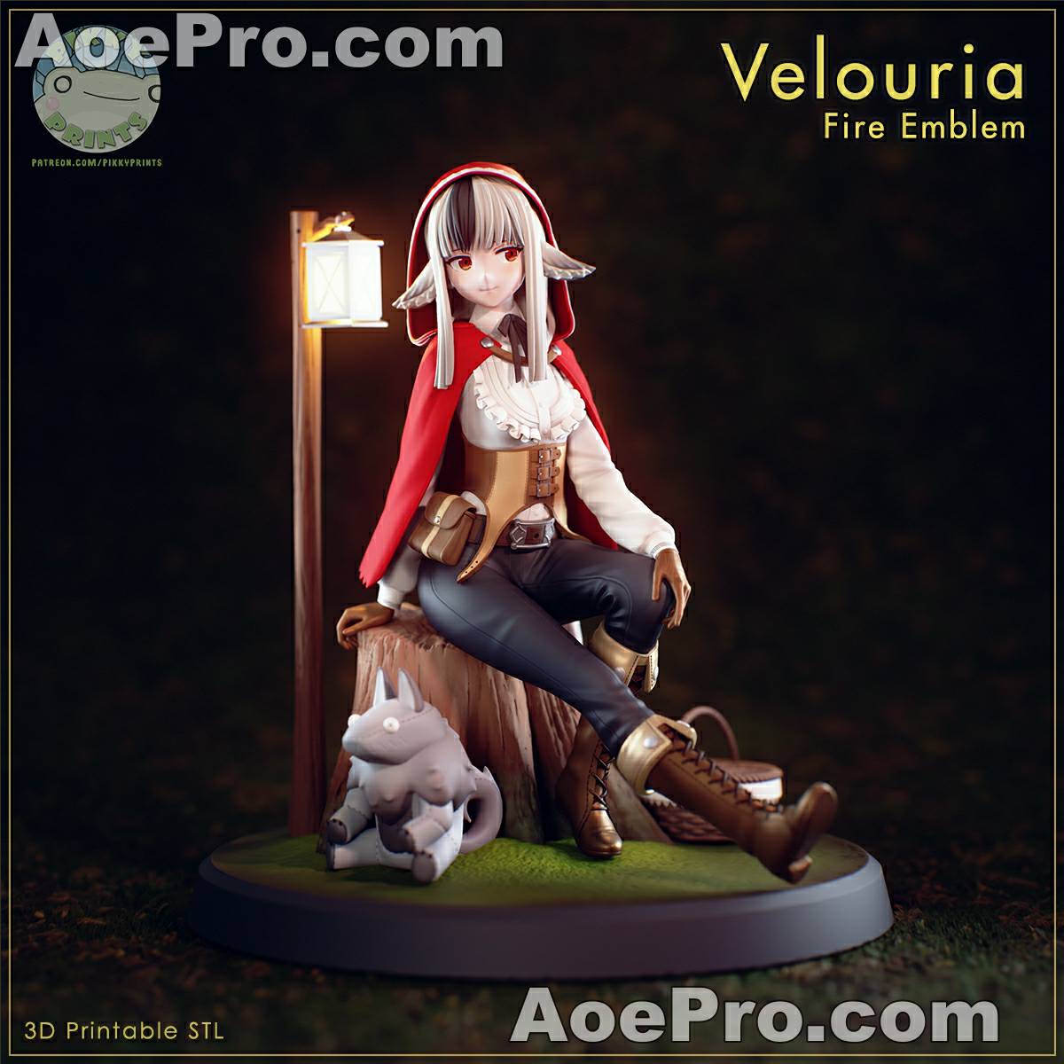 图片[1]|Pikky Prints - Velouria – 3D Print Model Figure - NXlfB1|NXlfB1