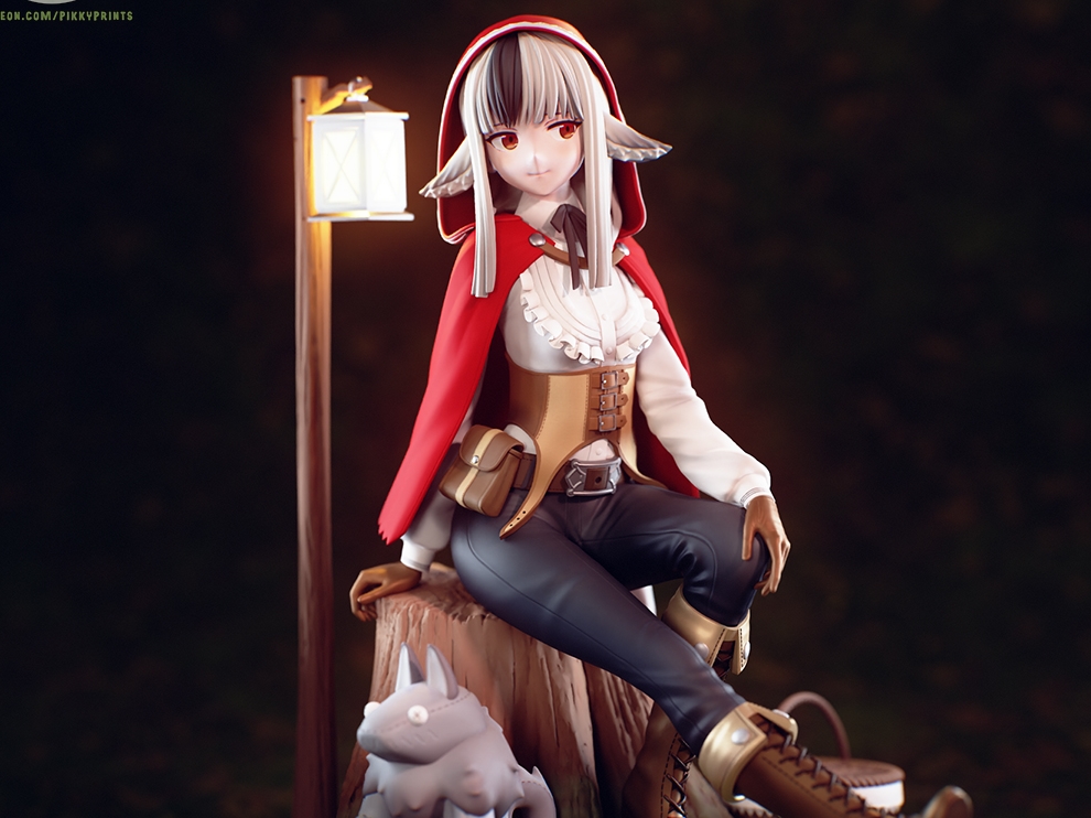 Pikky Prints - Velouria – 3D Print Model Figure - NXlfB1|NXlfB1