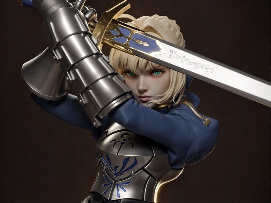 Ca 3d Studios - Saber – 3D Print Model Figure - NXlfB1|NXlfB1