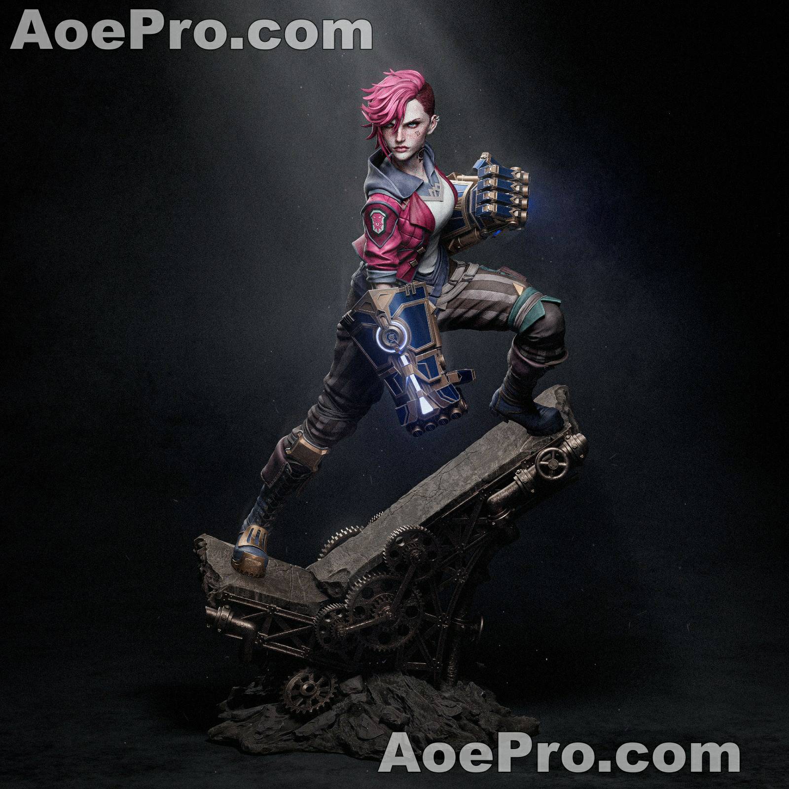 图片[3]|Ca 3d Studios - Arcane League of Legends - Jinx and Vi – 3D Print Model Figure - NXlfB1|NXlfB1