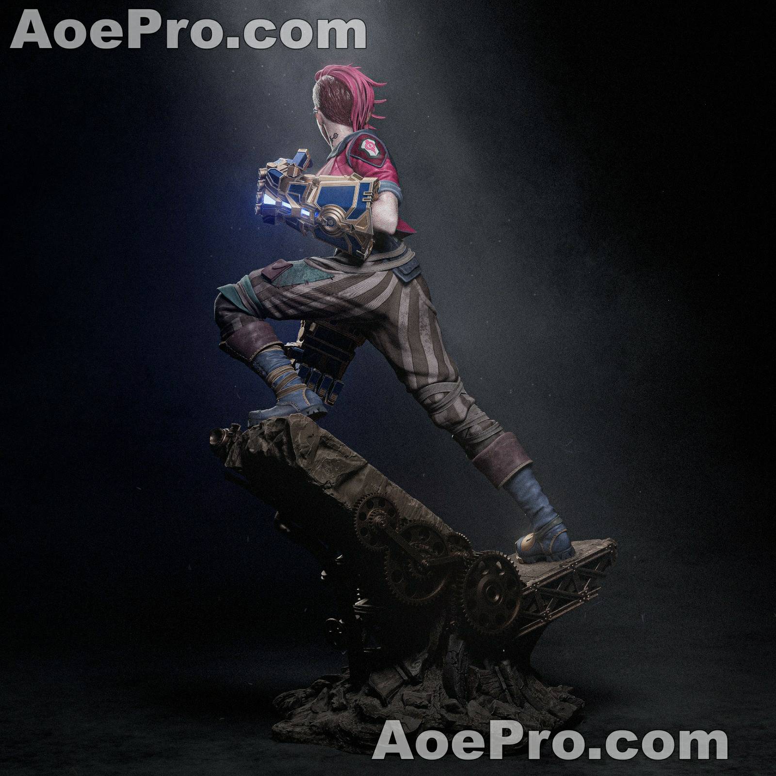 图片[4]|Ca 3d Studios - Arcane League of Legends - Jinx and Vi – 3D Print Model Figure - NXlfB1|NXlfB1