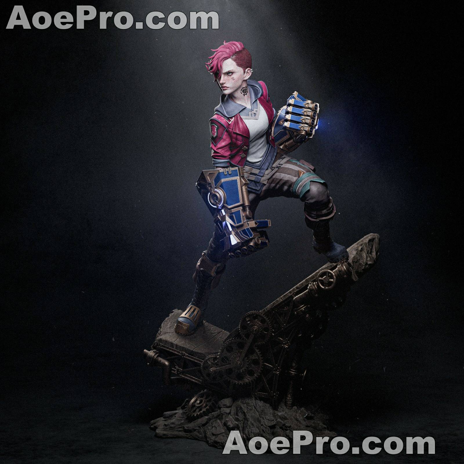 图片[5]|Ca 3d Studios - Arcane League of Legends - Jinx and Vi – 3D Print Model Figure - NXlfB1|NXlfB1