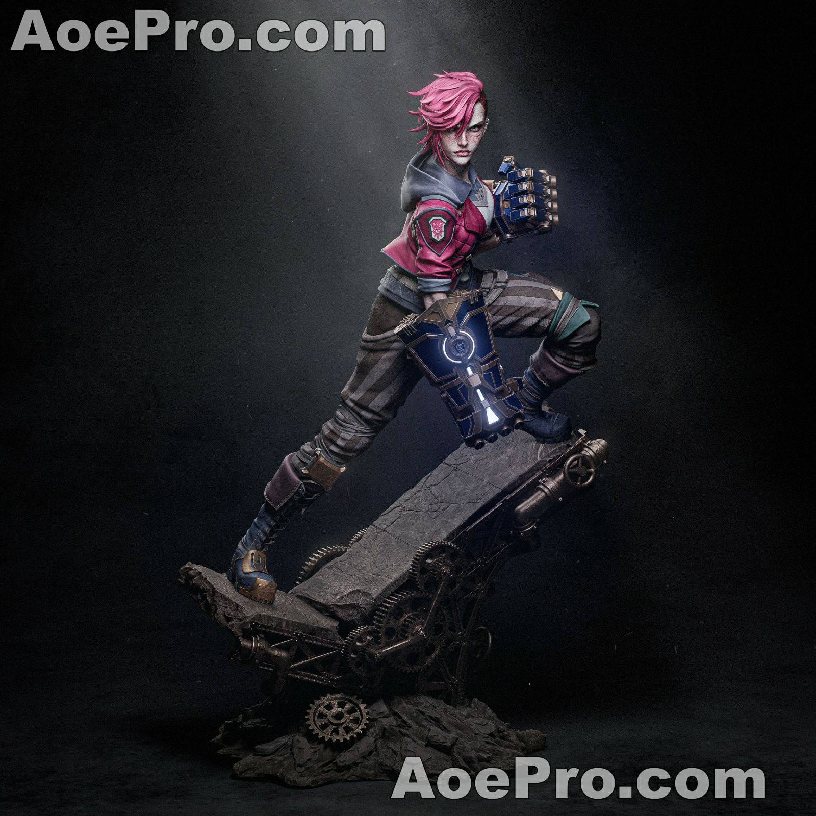 图片[6]|Ca 3d Studios - Arcane League of Legends - Jinx and Vi – 3D Print Model Figure - NXlfB1|NXlfB1