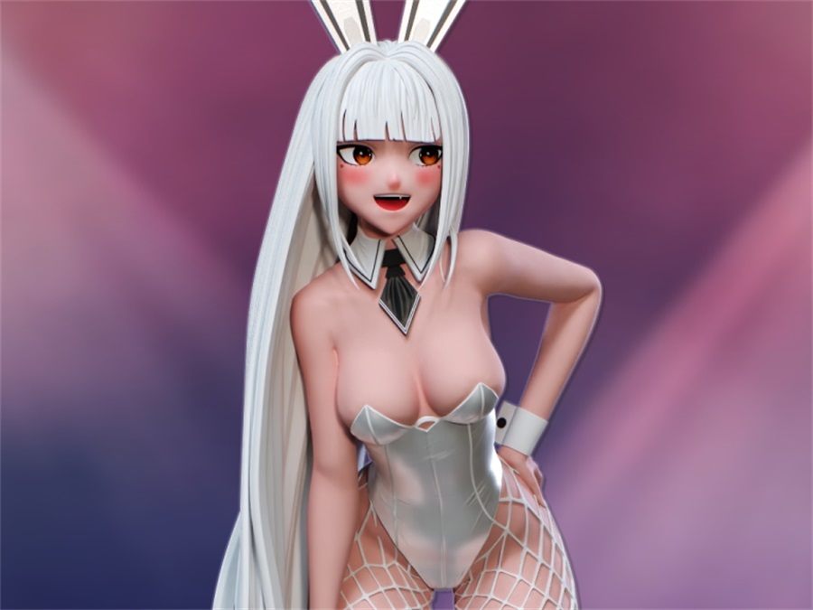 Blanc - Nikke - Shinobu Sculpt – 3D Print Model Figure - NXlfB1|NXlfB1