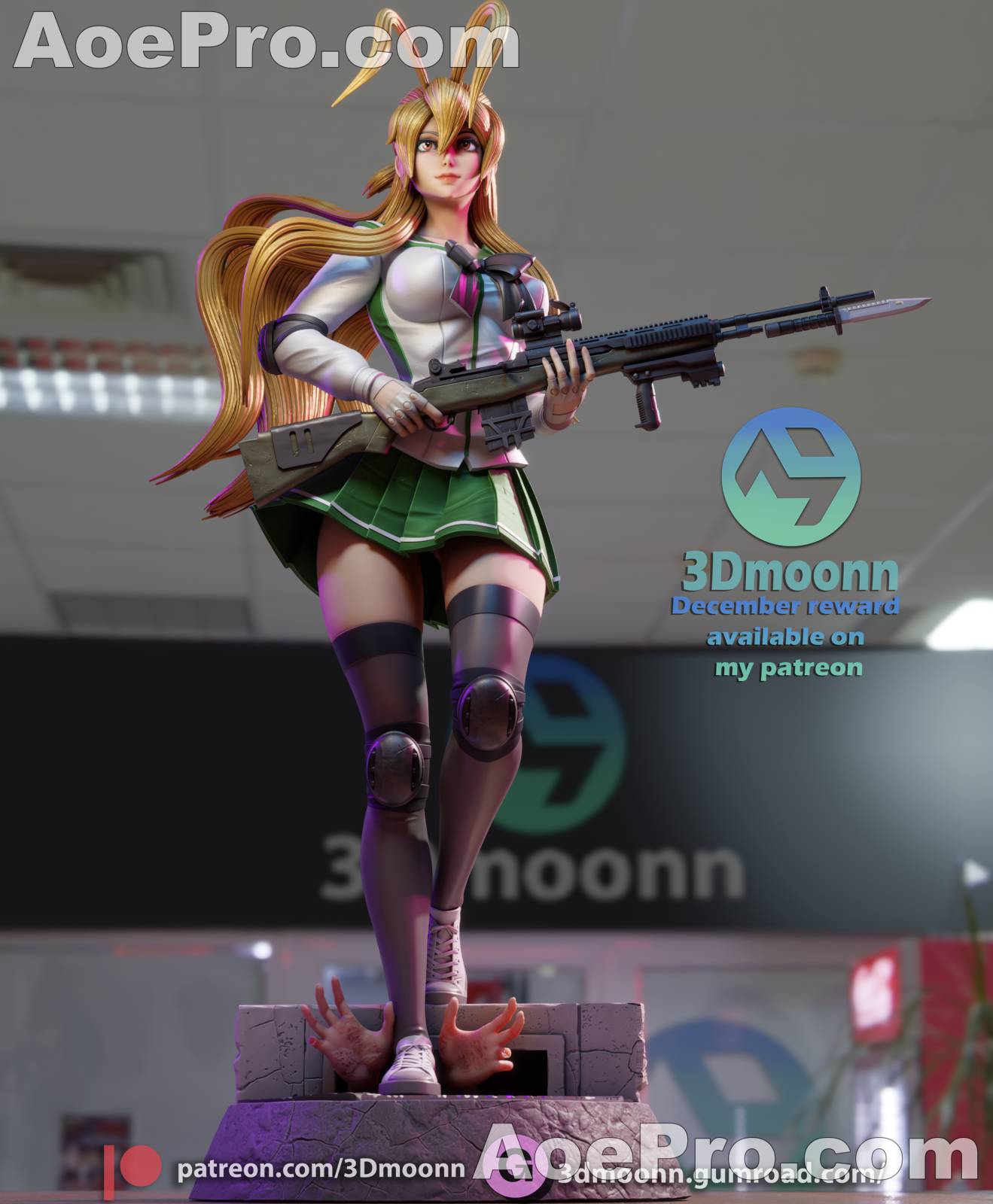 图片[3]|3Dmoonn - Rei Miyamoto – 3D Print Model Figure - NXlfB1|NXlfB1