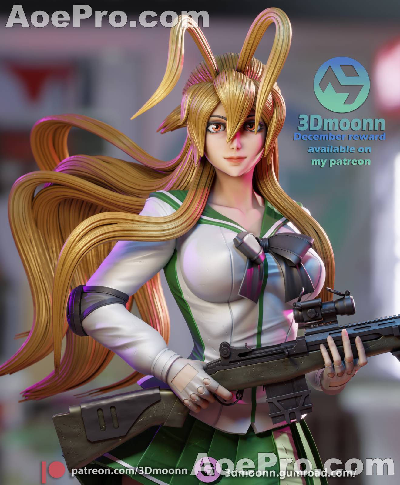 图片[6]|3Dmoonn - Rei Miyamoto – 3D Print Model Figure - NXlfB1|NXlfB1