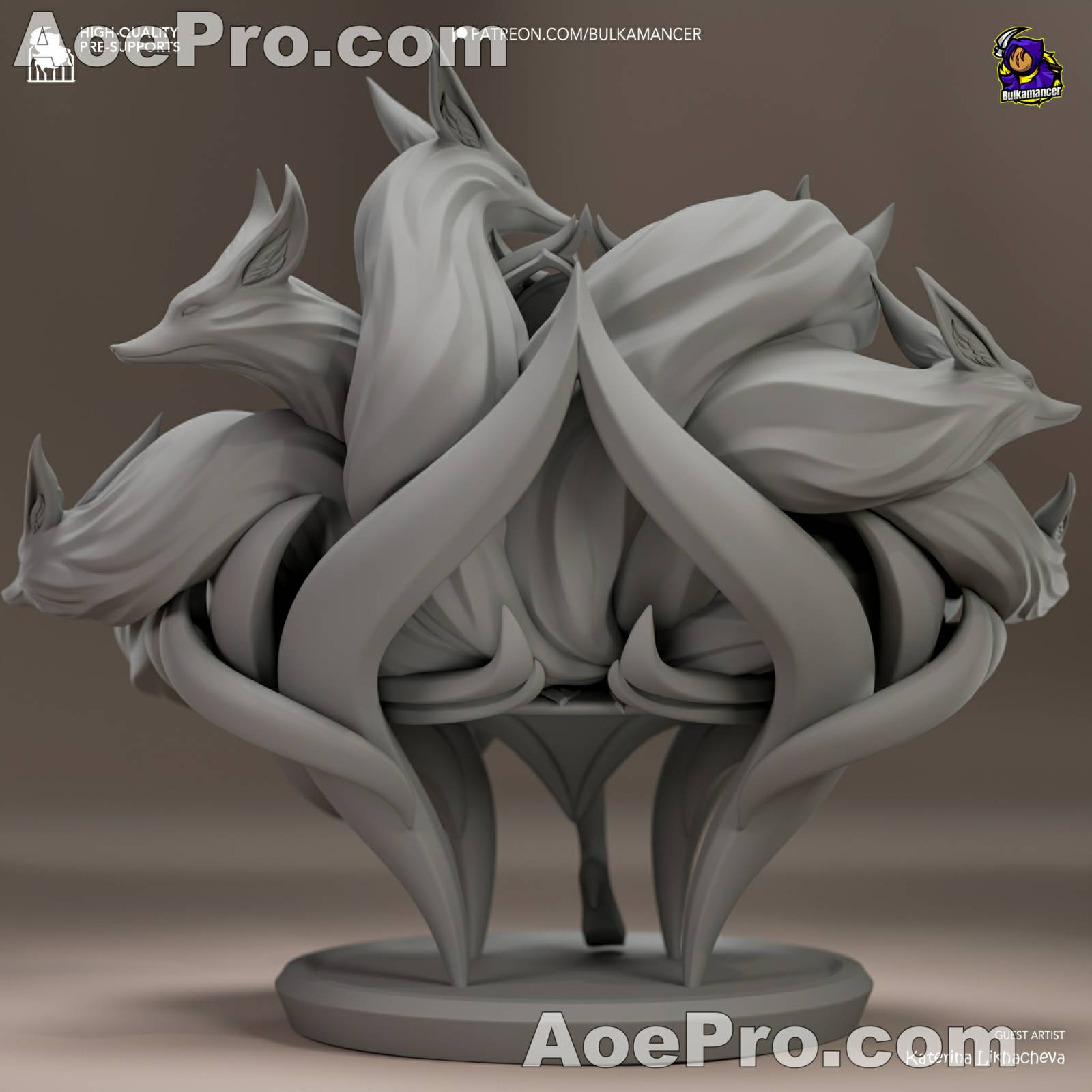 图片[10]|Bulkamancer Sculpts - Ahri - League of Legends – 3D Print Model Figure - NXlfB1|NXlfB1