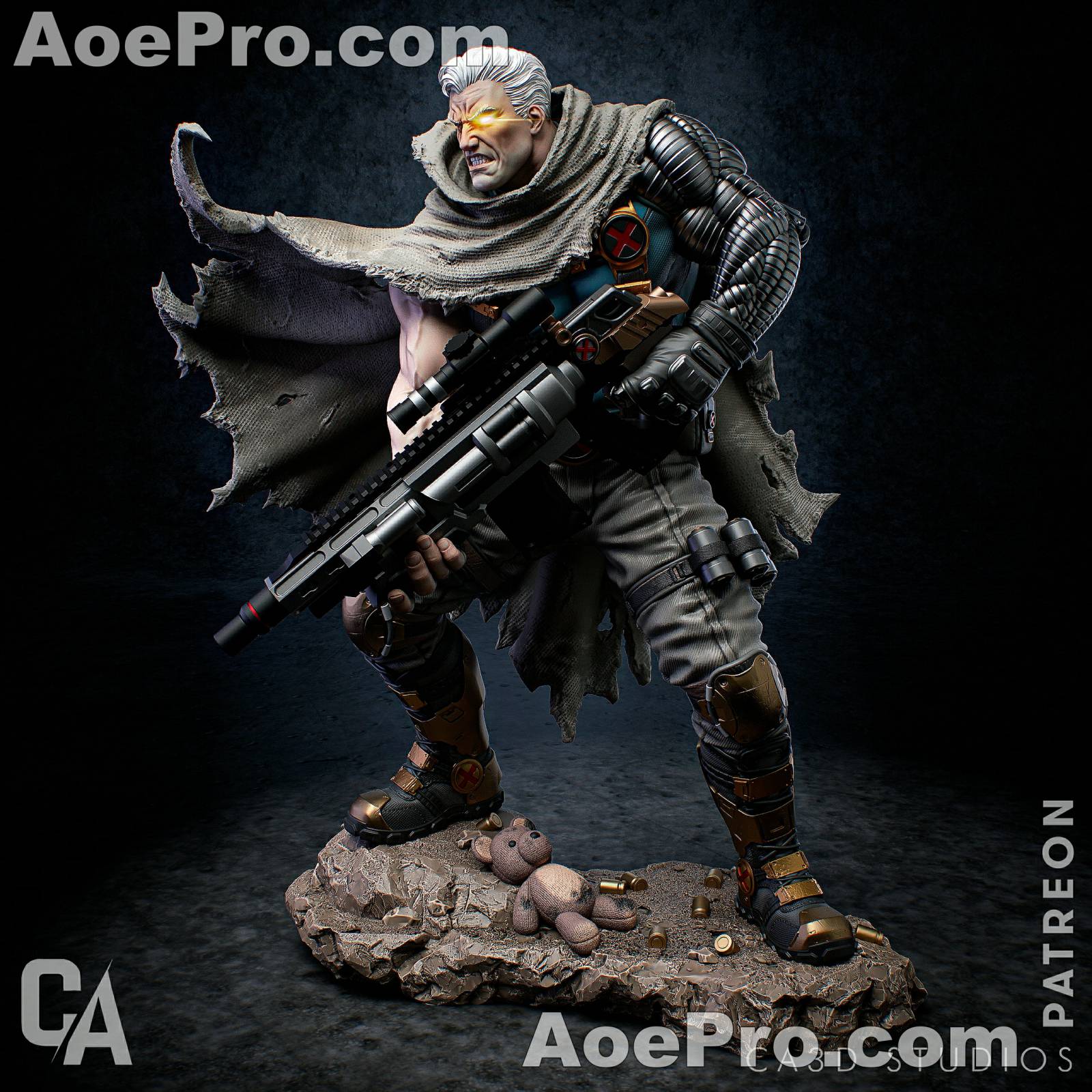 图片[4]|Ca 3d Studios - Cable – 3D Print Model Figure - NXlfB1|NXlfB1