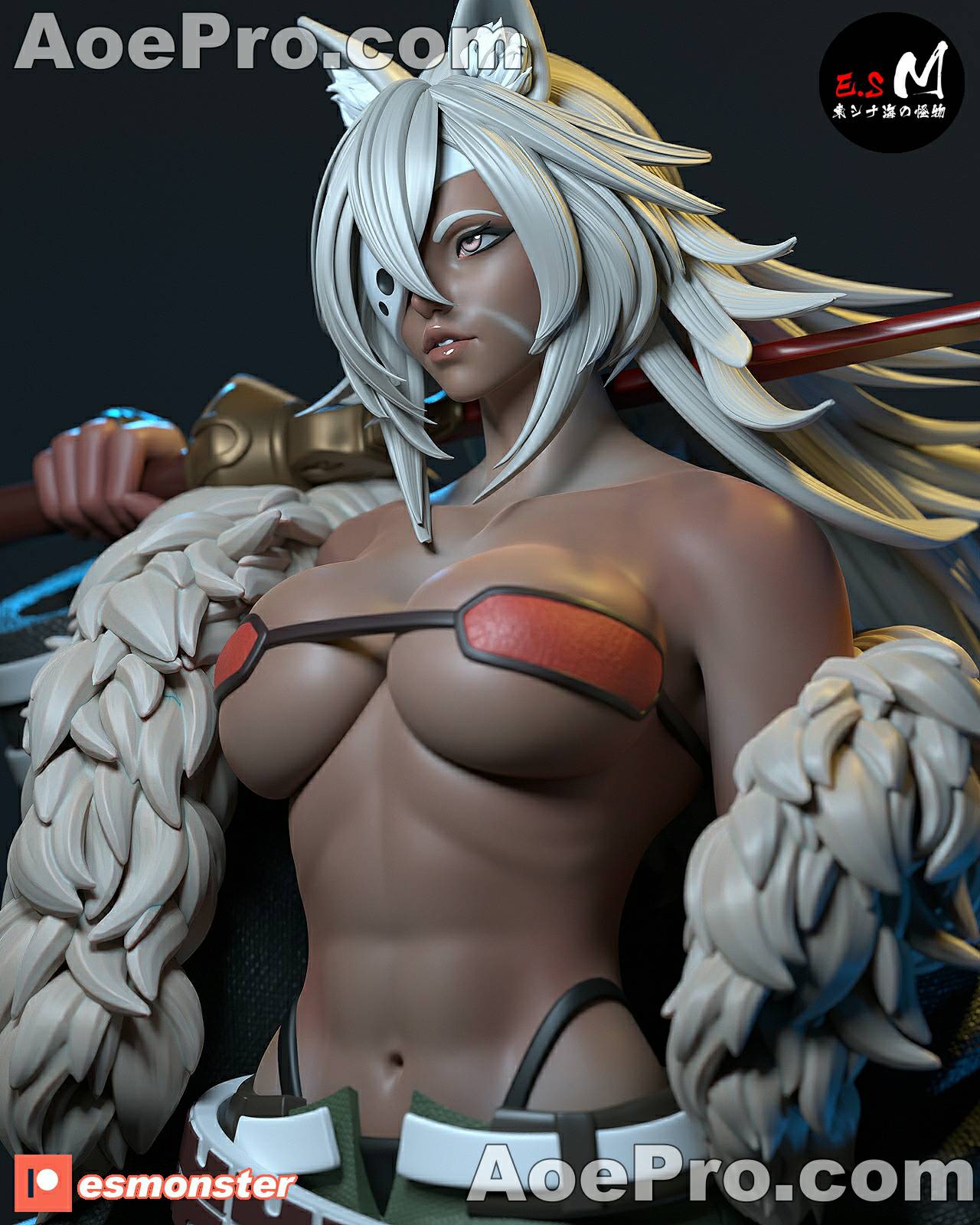 图片[2]|E.S Monster - Ghishlaine Dedoldia – 3D Print Model Figure - NXlfB1|NXlfB1