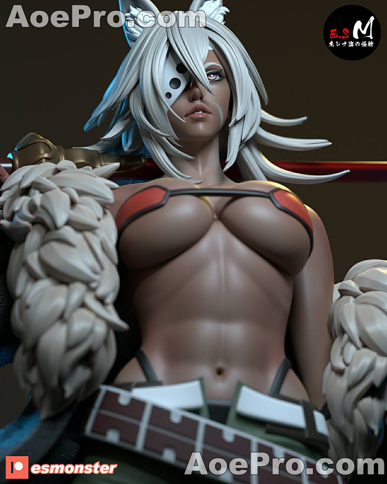 图片[3]|E.S Monster - Ghishlaine Dedoldia – 3D Print Model Figure - NXlfB1|NXlfB1