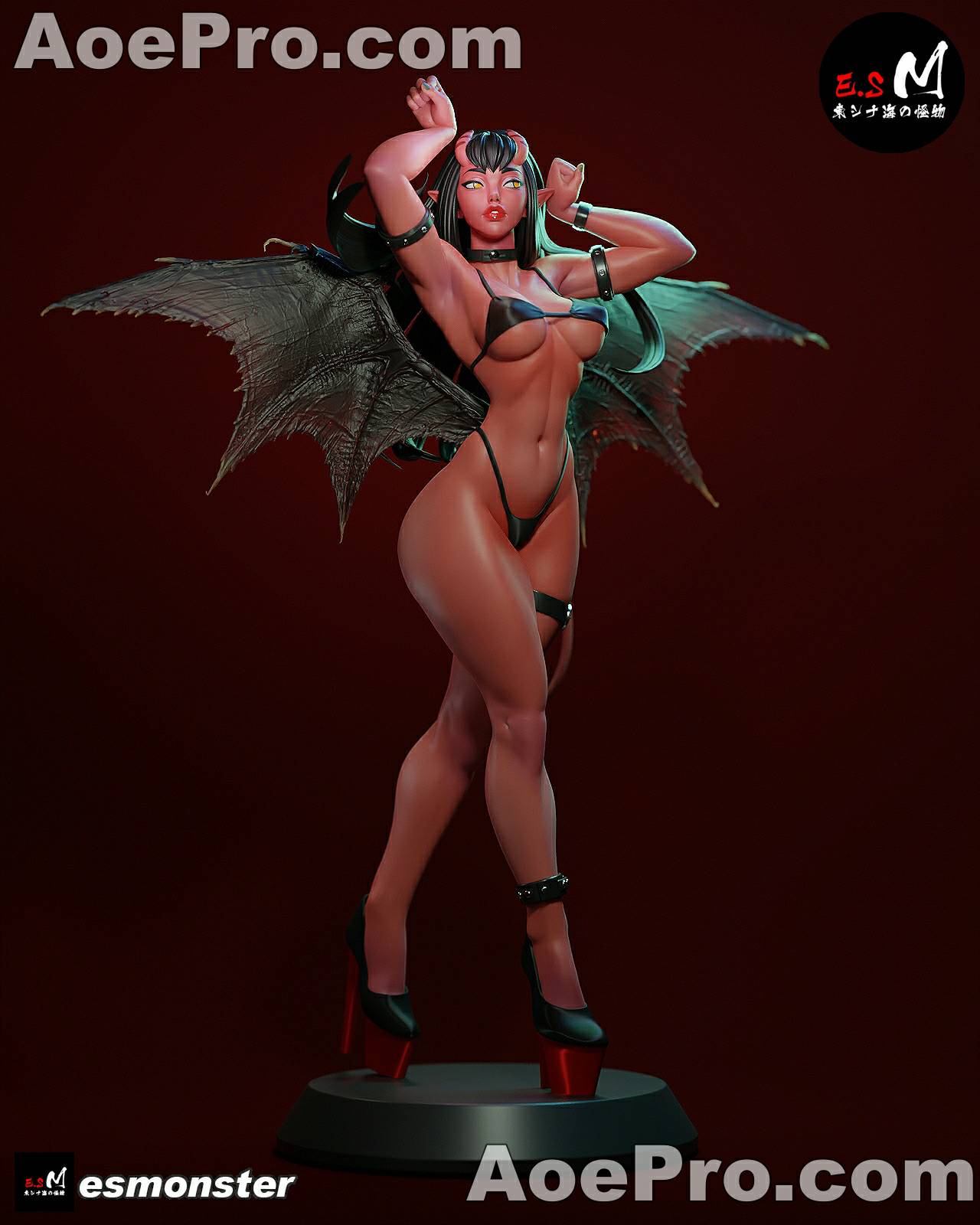 图片[2]|E.S Monster - Meru – 3D Print Model Figure - NXlfB1|NXlfB1