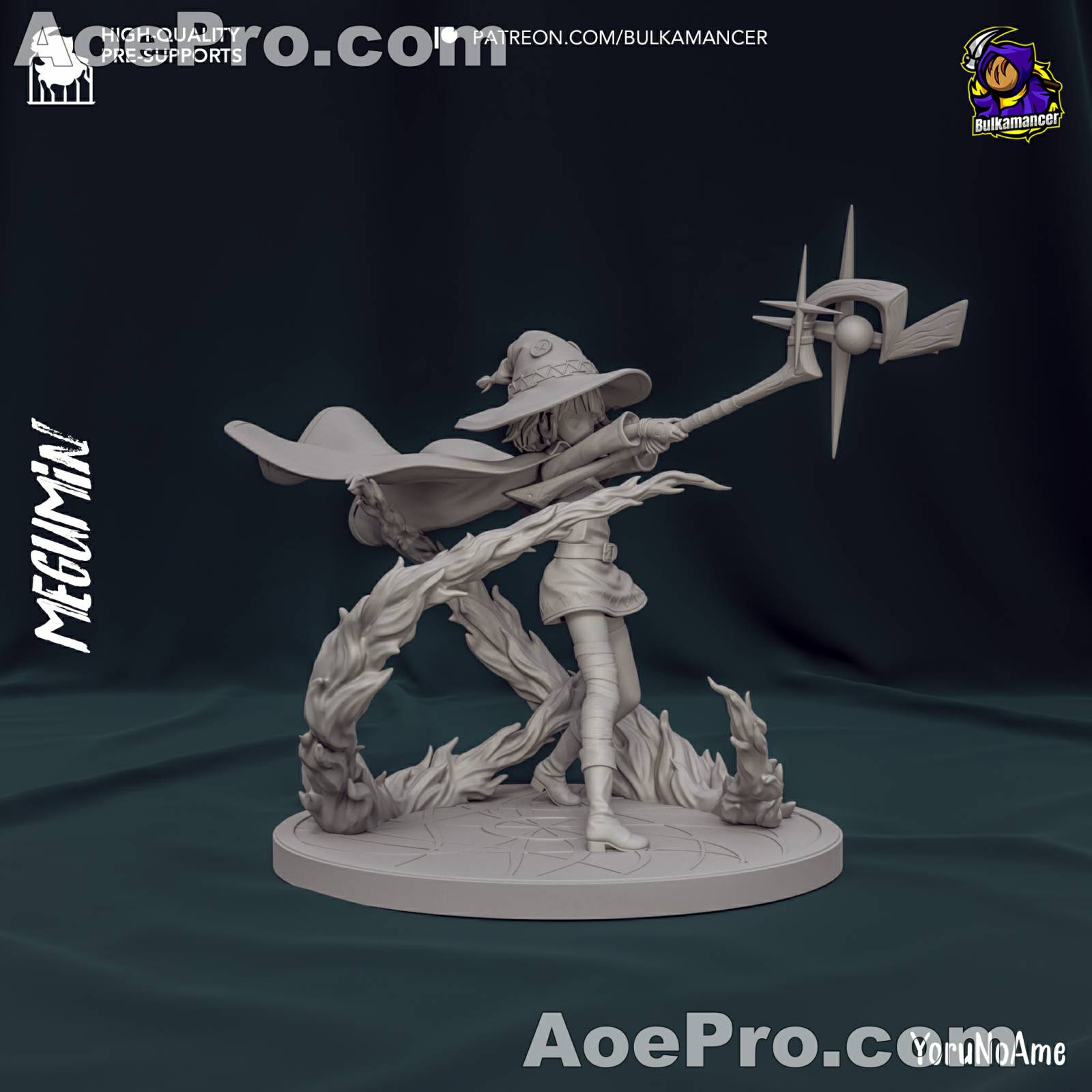 图片[3]|Bulkamancer Sculpts - Megumin Konosuba – 3D Print Model Figure - NXlfB1|NXlfB1