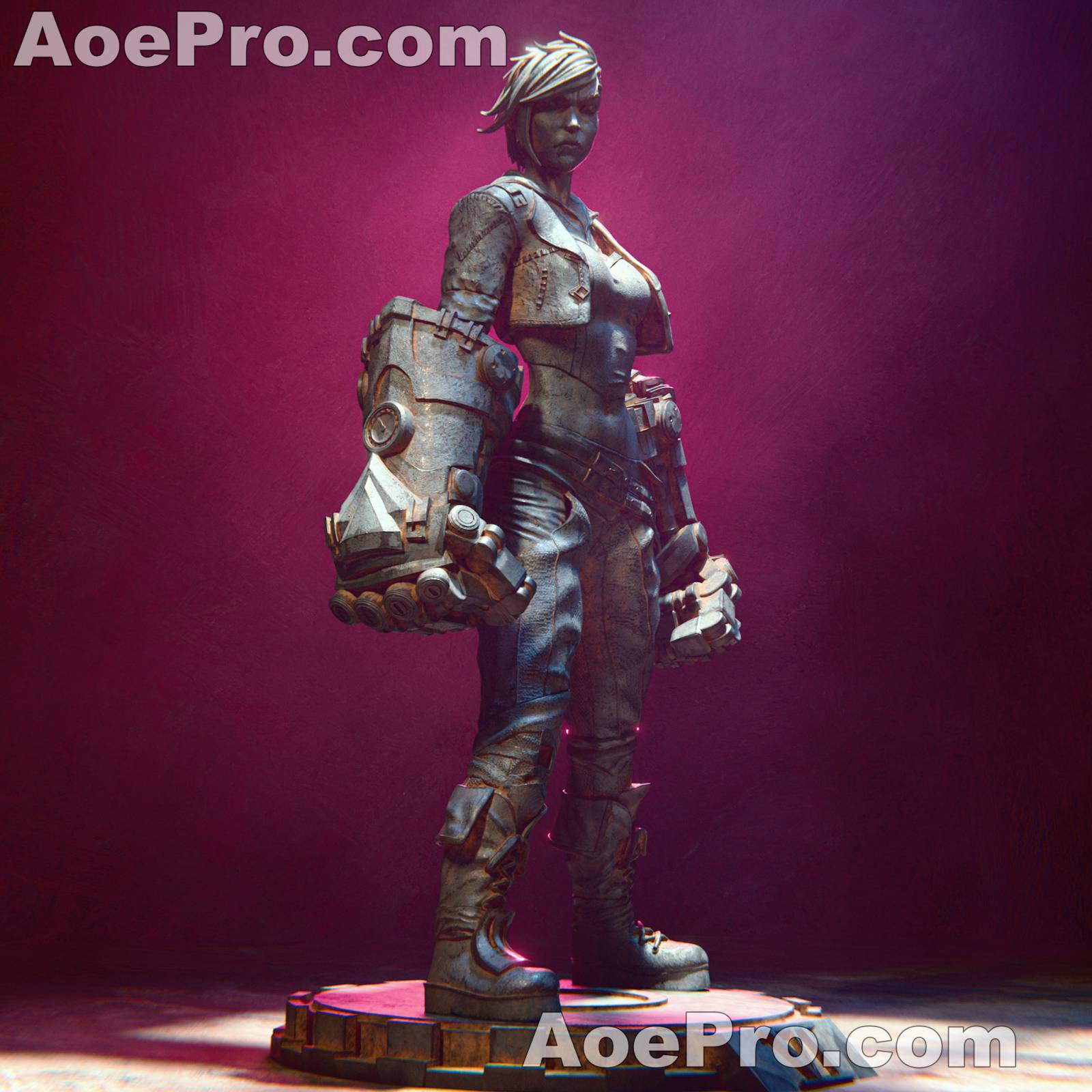 图片[18]|Ca 3d Studios - Arcane League of Legends - Jinx and Vi – 3D Print Model Figure - NXlfB1|NXlfB1